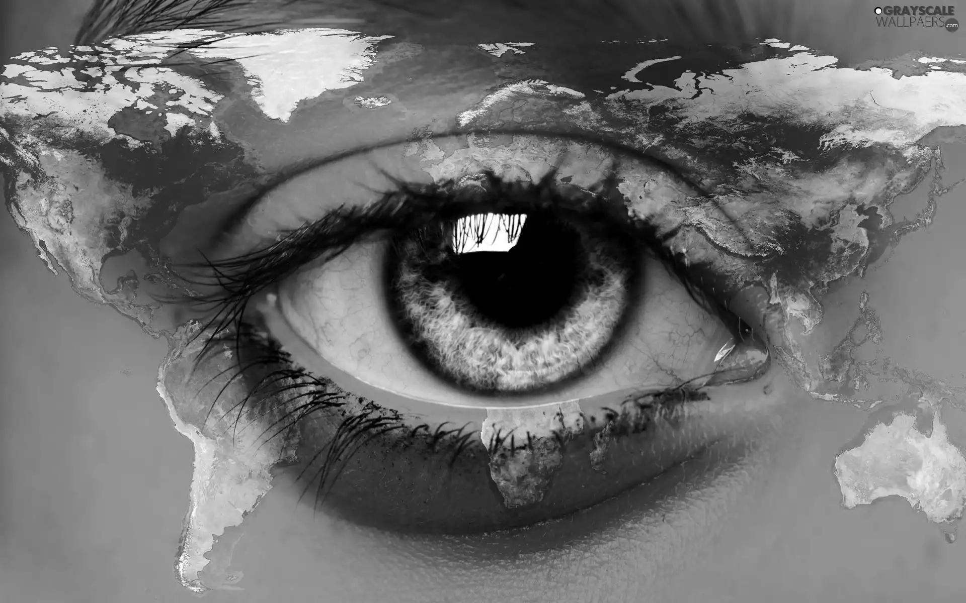 eye, Continents, Art, pupil