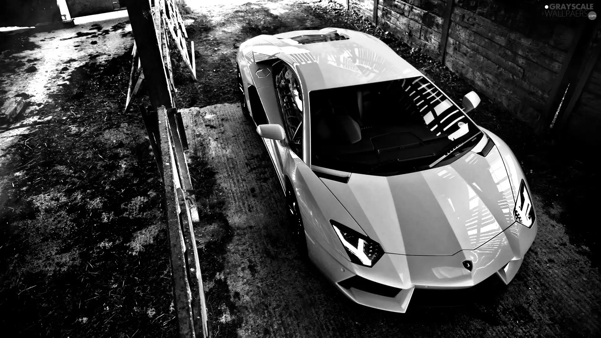 Automobile, ##, Aventador, Yellow, Lamborghini