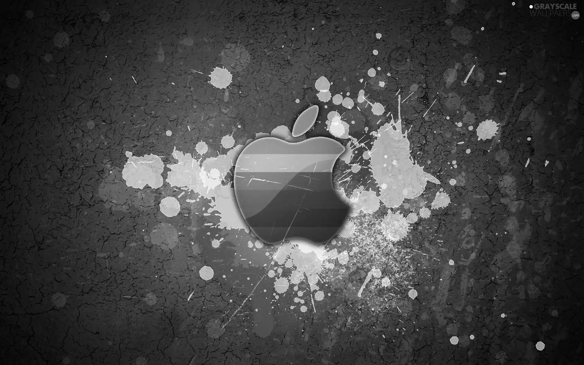 background, blots, Apple, dark, color