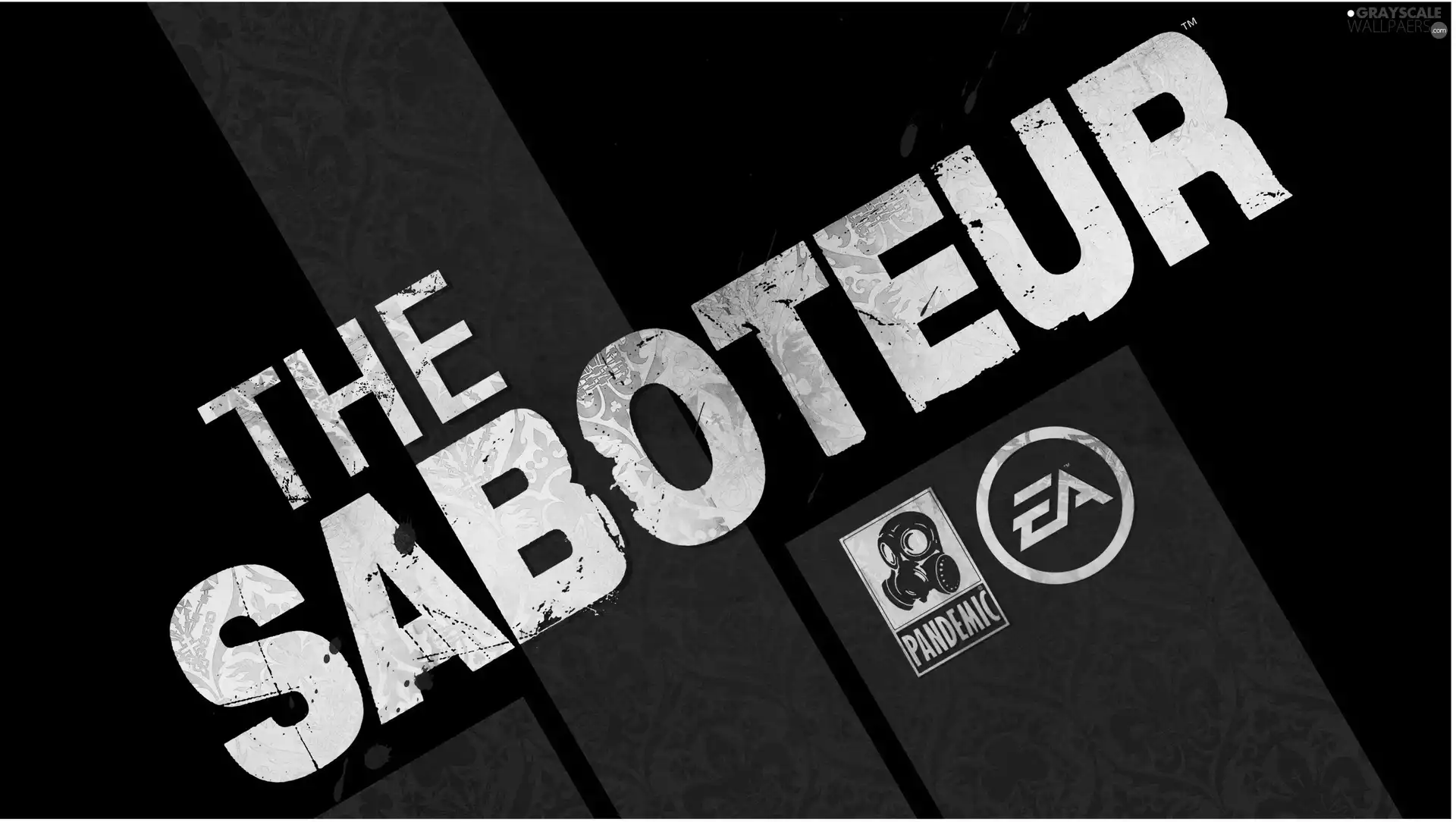 The Saboteur, Black, background