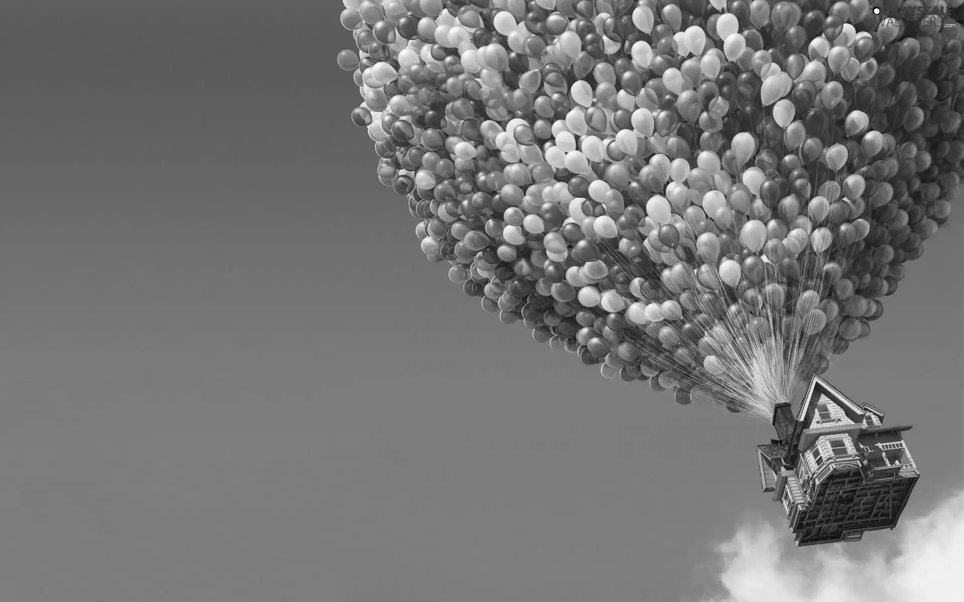 Balloons, flight, Up