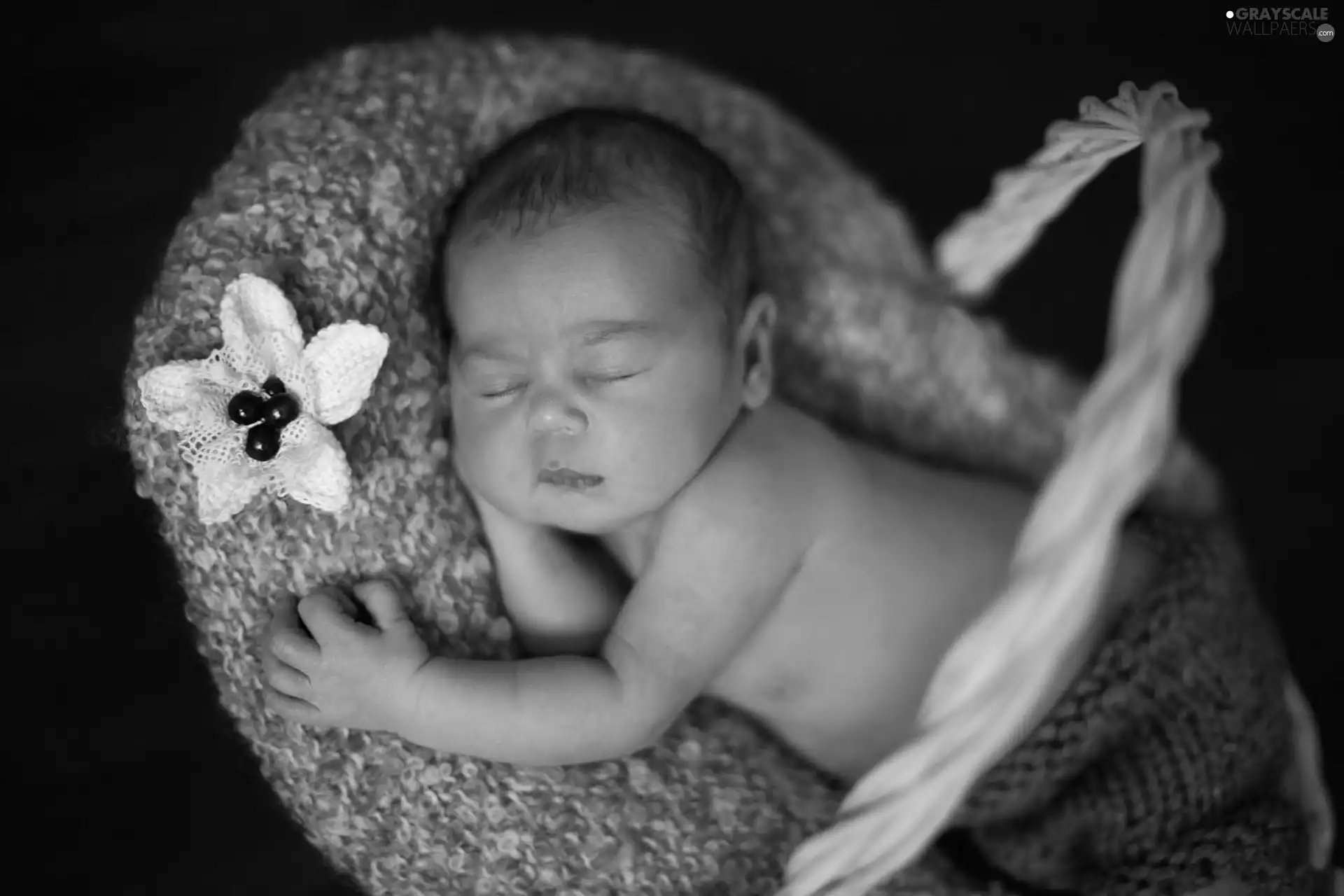 basket, Sleeping, Kid