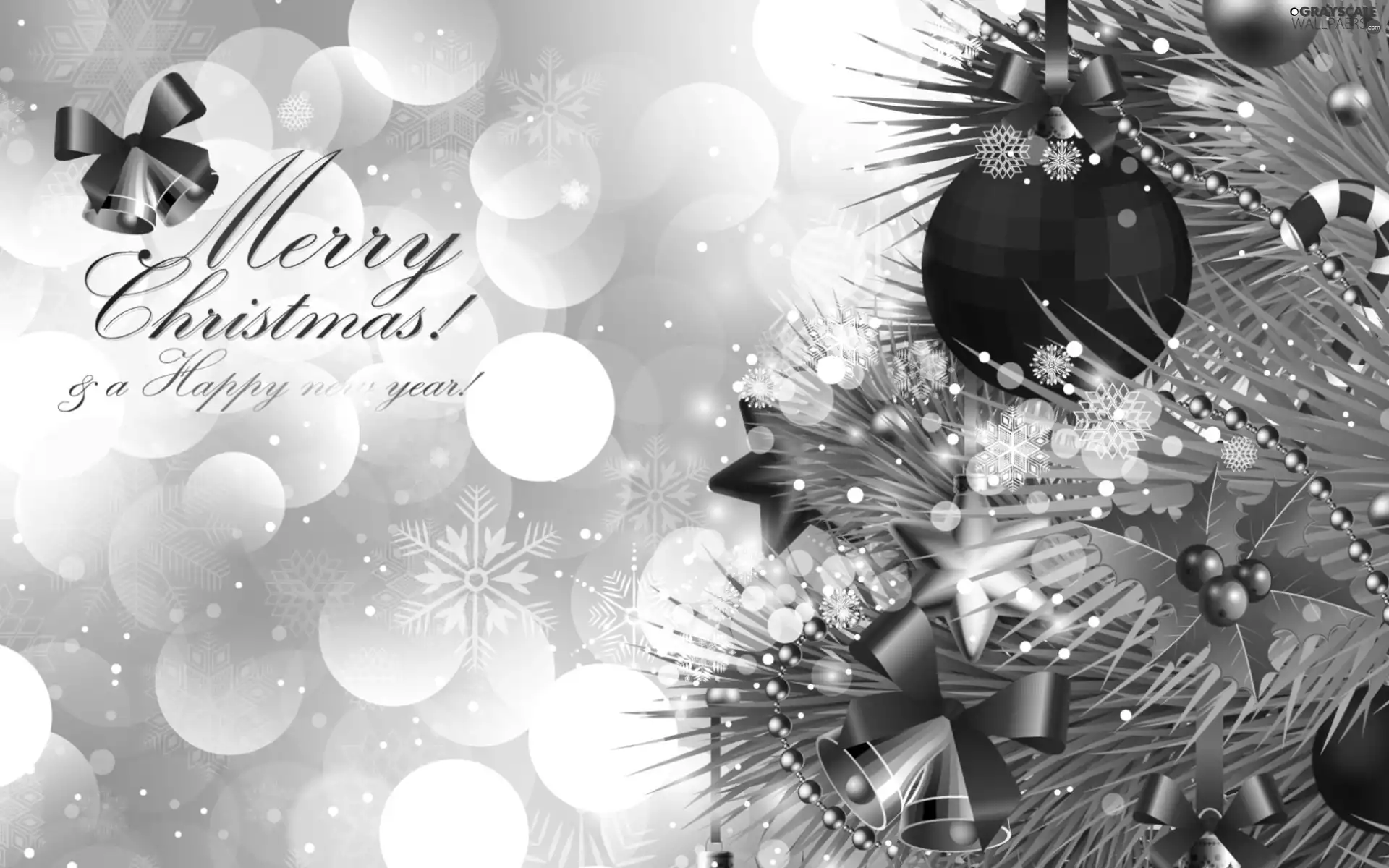 text, christmas tree, baubles