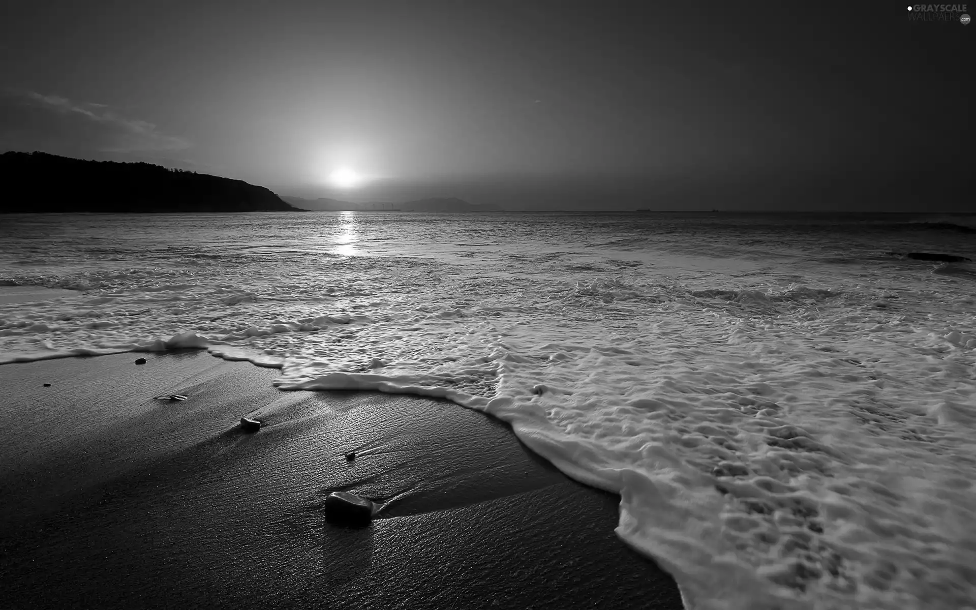 east, sea, Beaches, sun