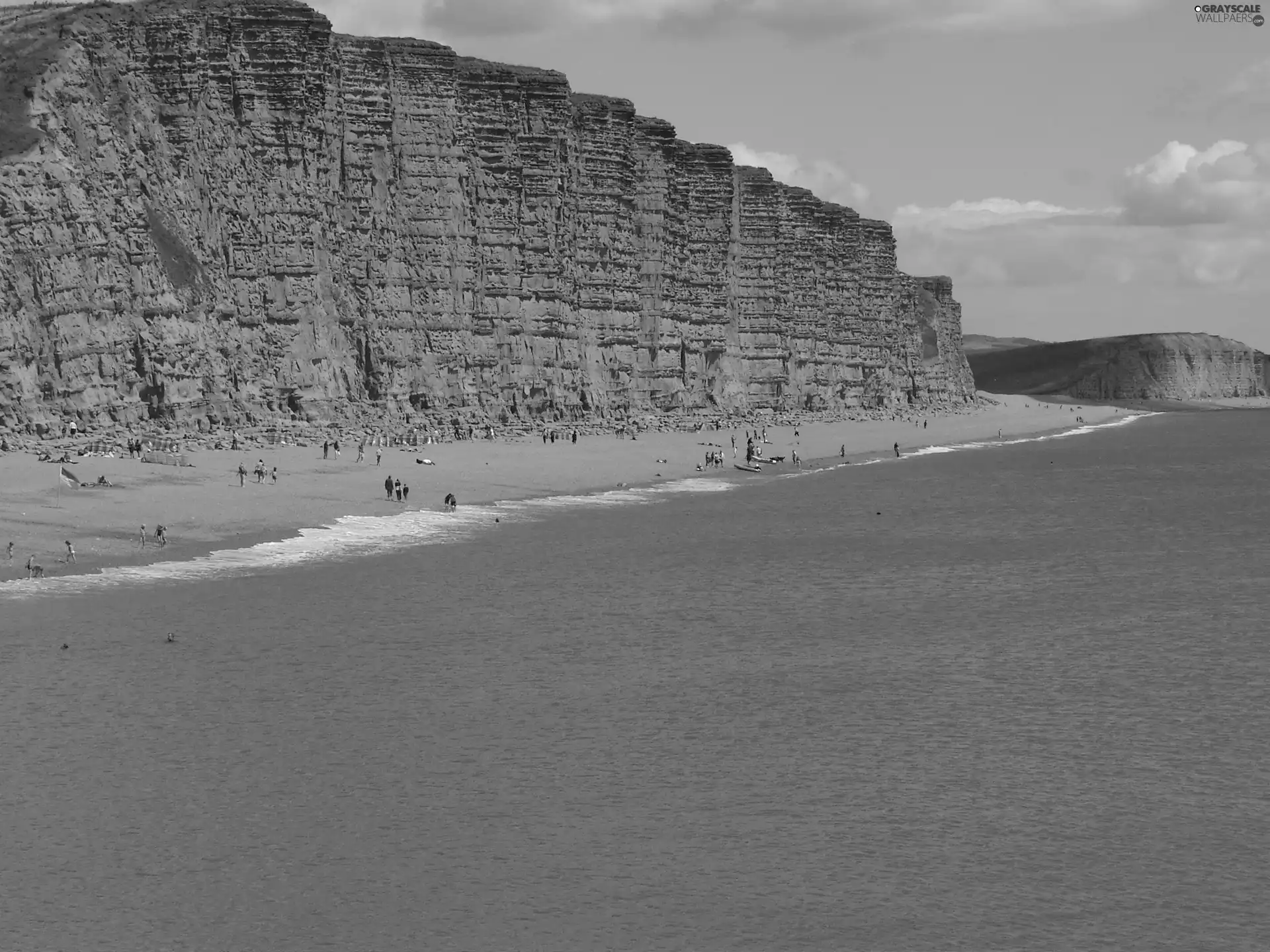 west bay.uk Anglia, Beaches, sea, cliff