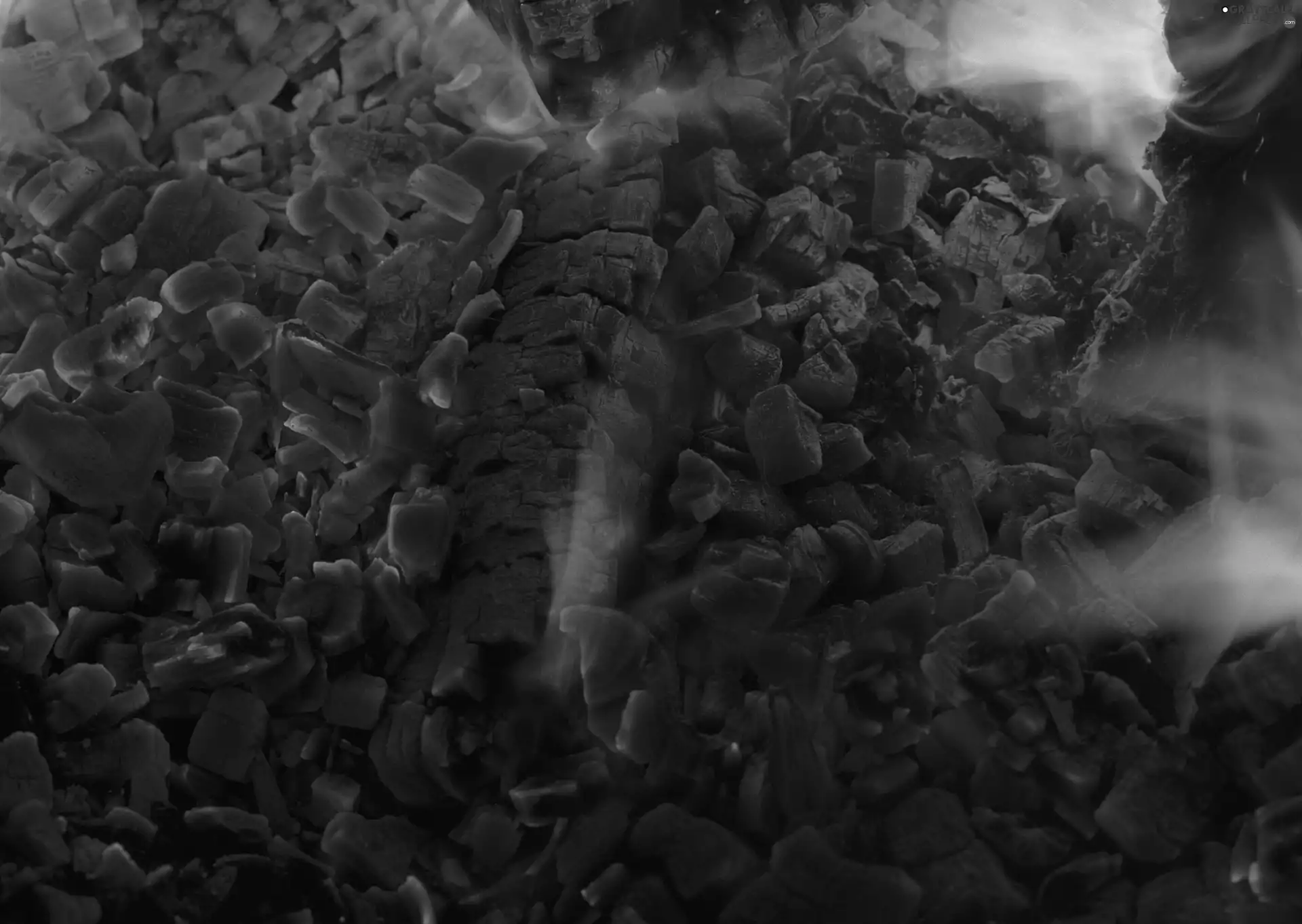 Coal, Flames, Big Fire