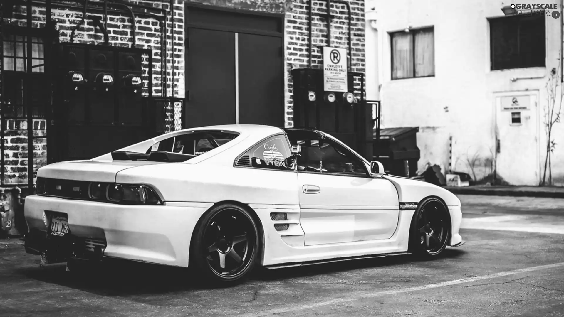 Big, wheels, MR2, exhale, Toyota