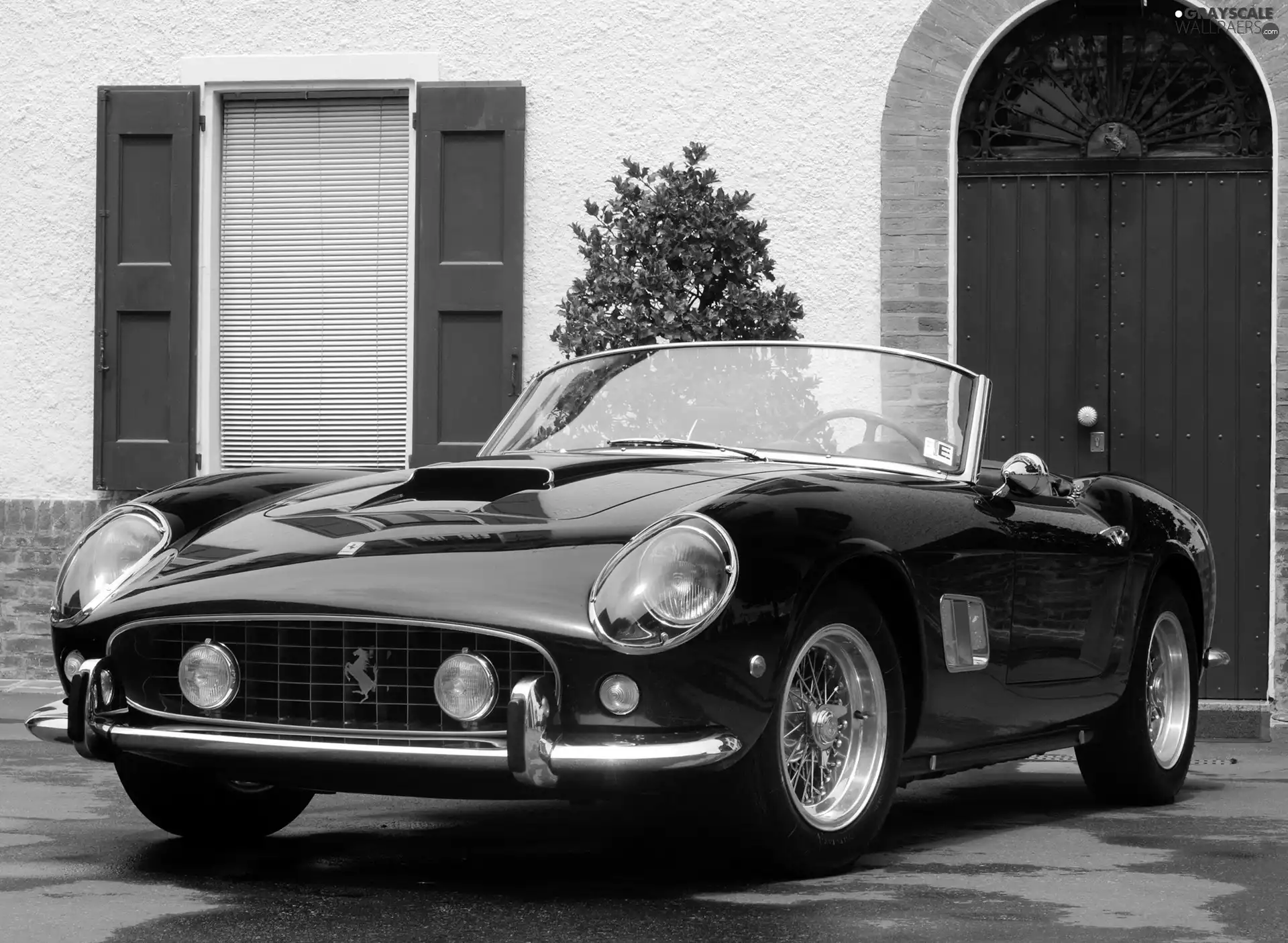 Cabriolet, Ferrari 250 Spider, Black