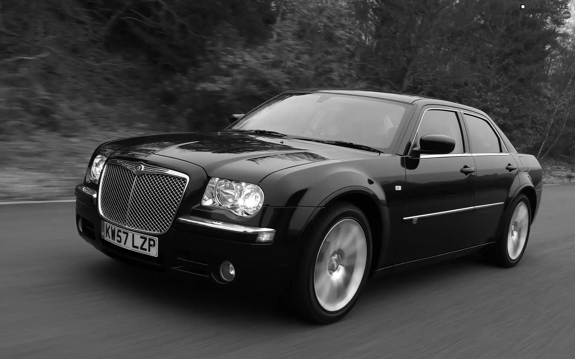 ride, Chrysler 300C, Black