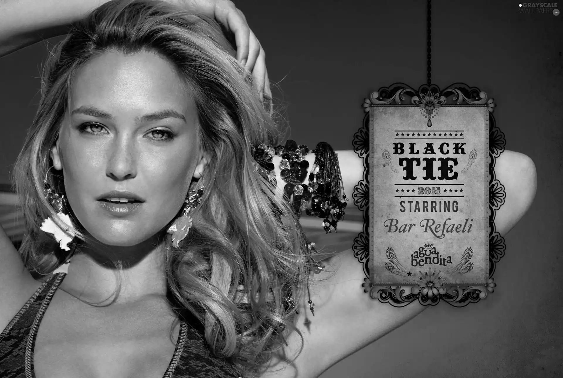 ear-ring, Bar Refaeli, Blonde