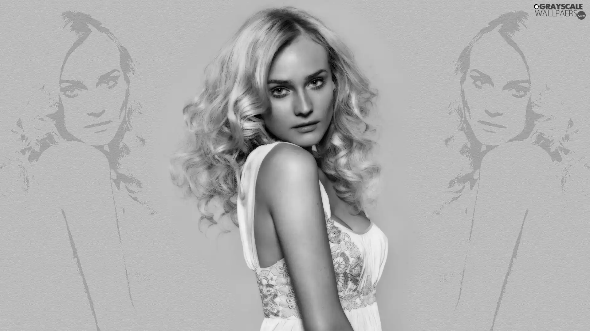 The look, Diane Kruger, Blonde