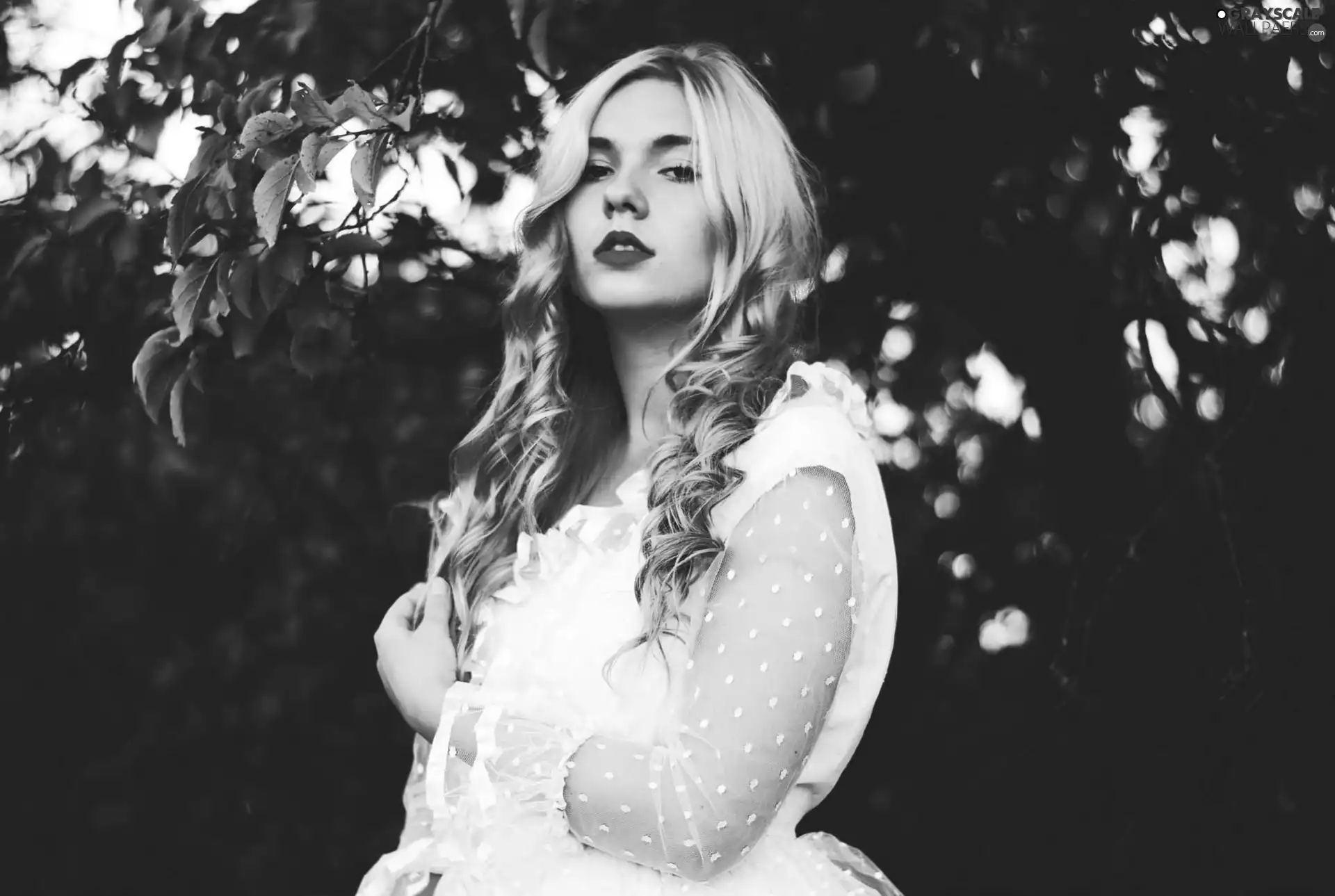 make-up, Women, Blonde