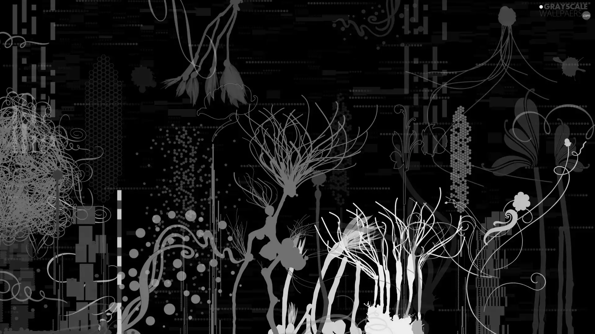 color, Flowers, blots, patterns