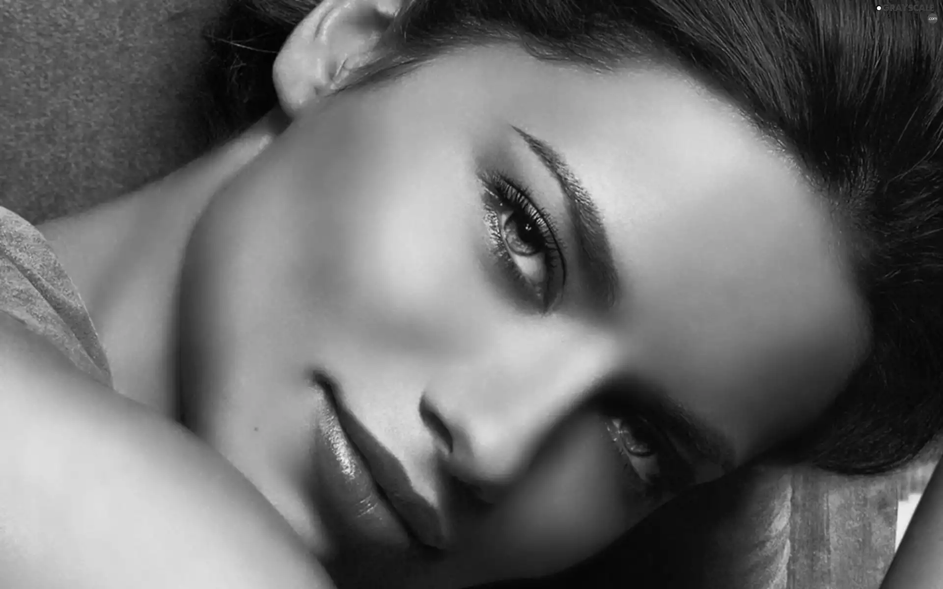 Eyes, Adriana Lima, Blue