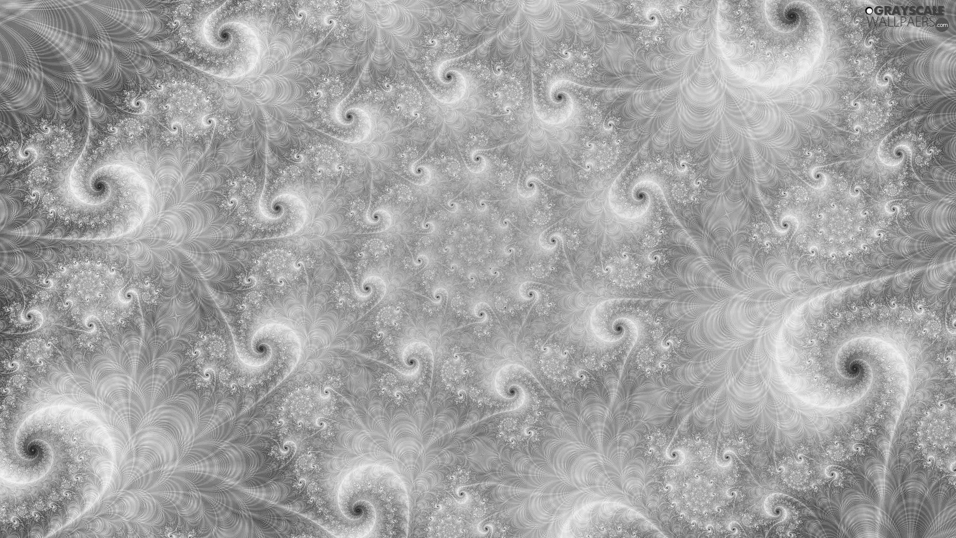 Waves, model, Yellow-Blue, spiral, Fraktal