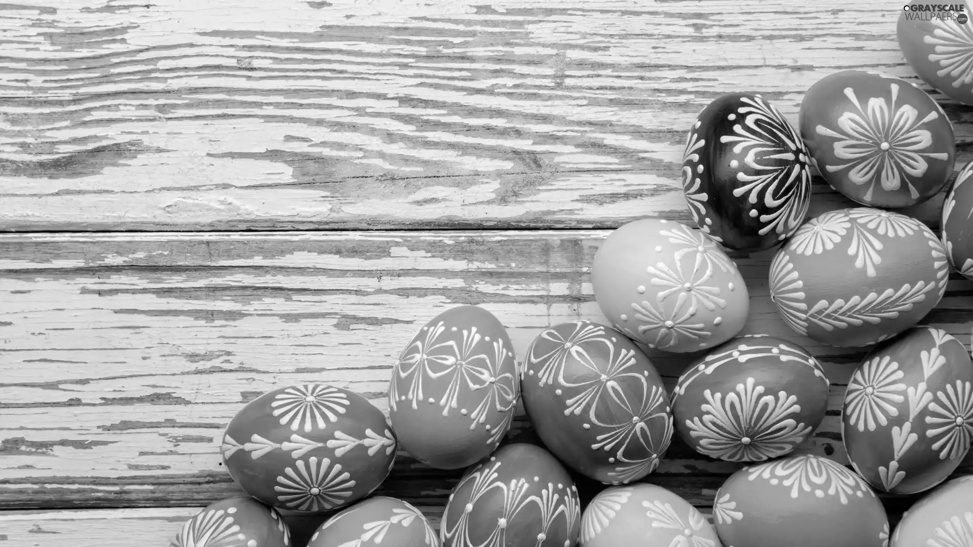 Easter, eggs, boarding, decoration
