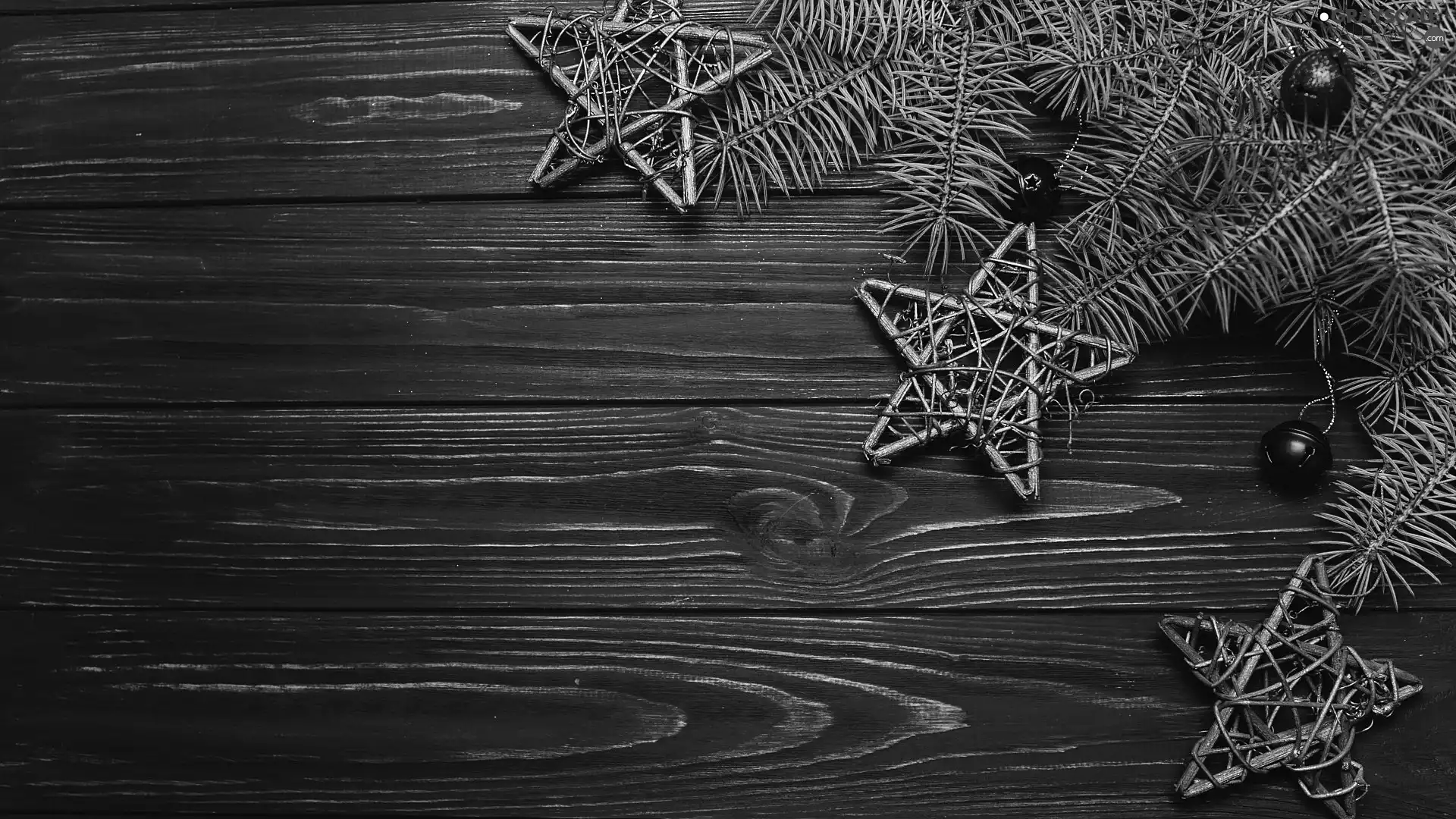 baubles, boarding, pendants, Stars, Twigs