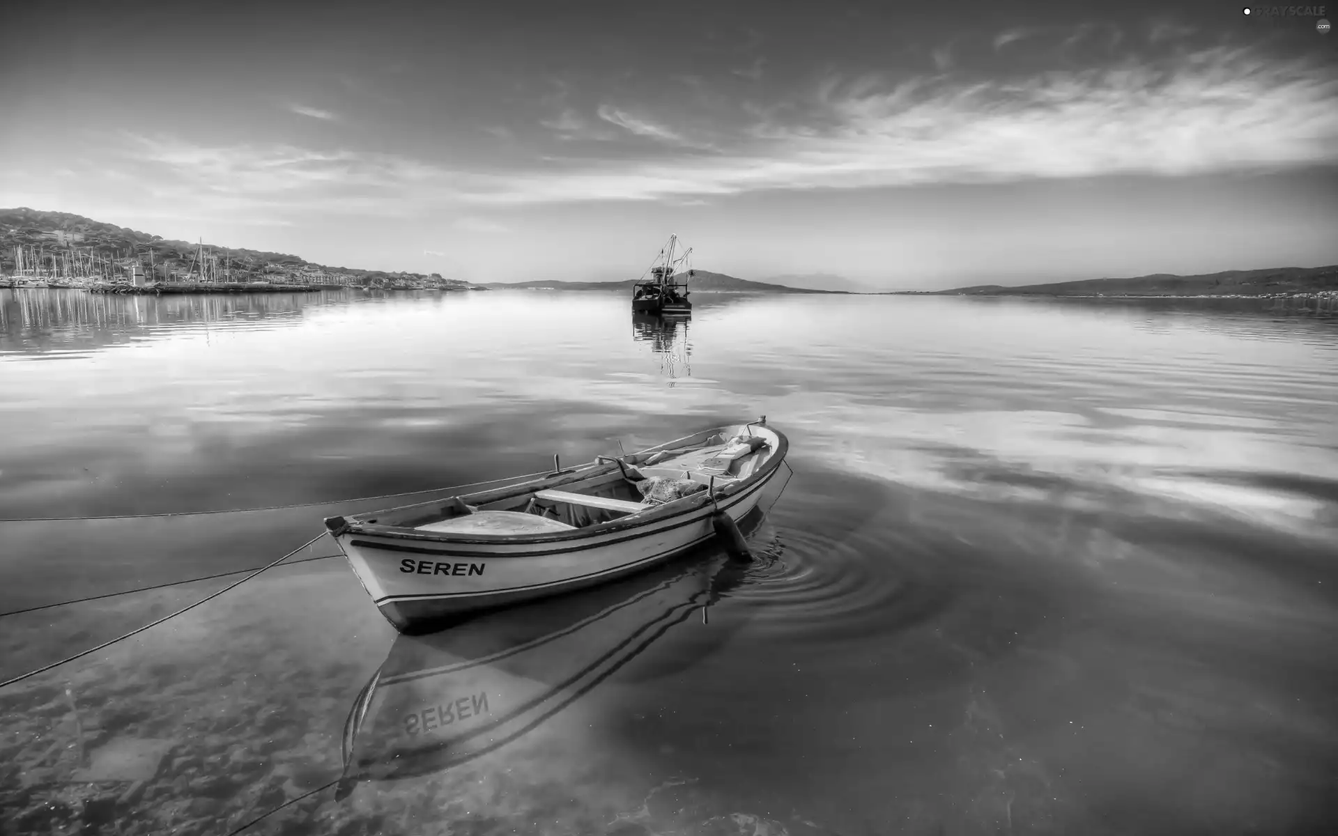 lake, Boat