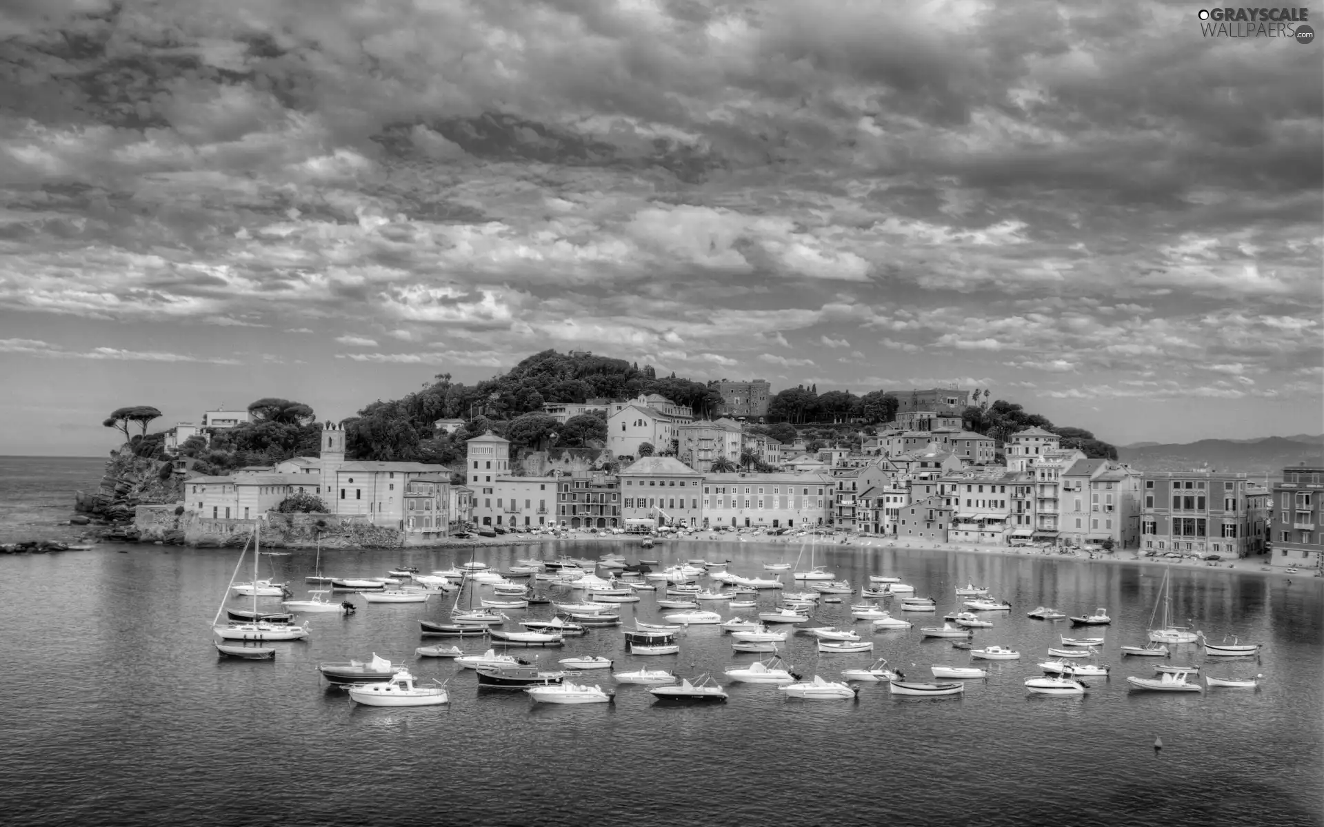 Boats, Town, port