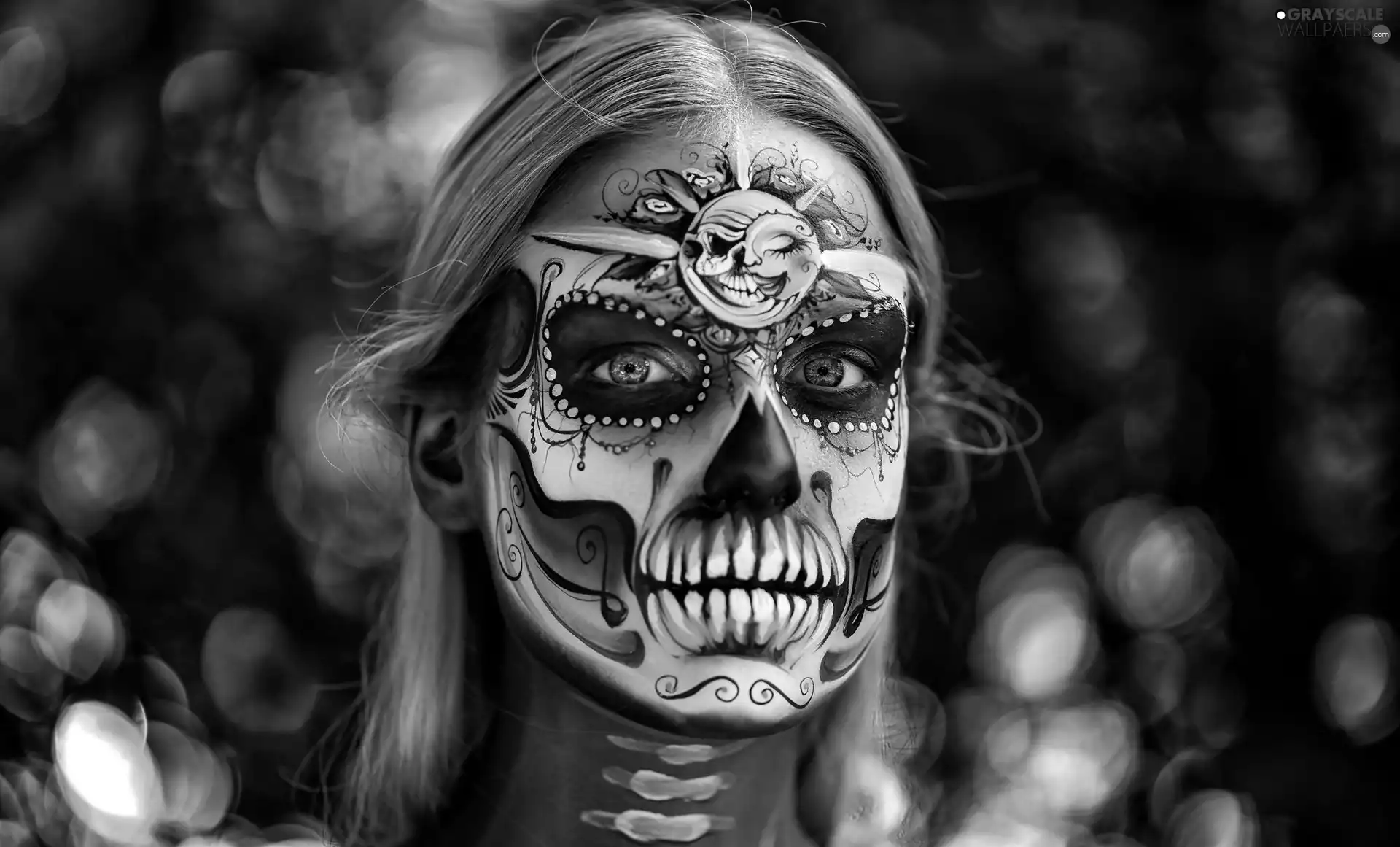 Women, Tattoo, Bodypainting, face