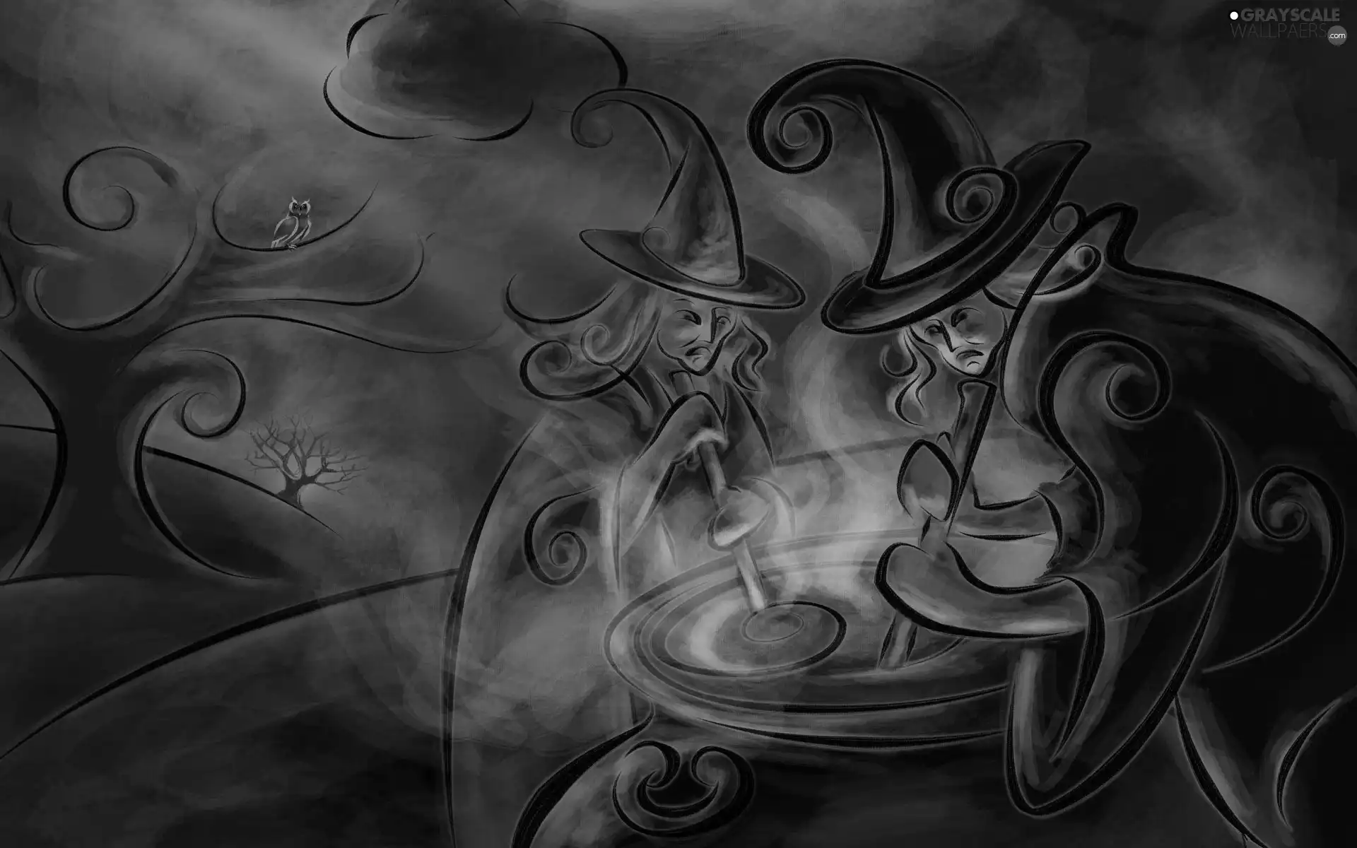 witch, boiler