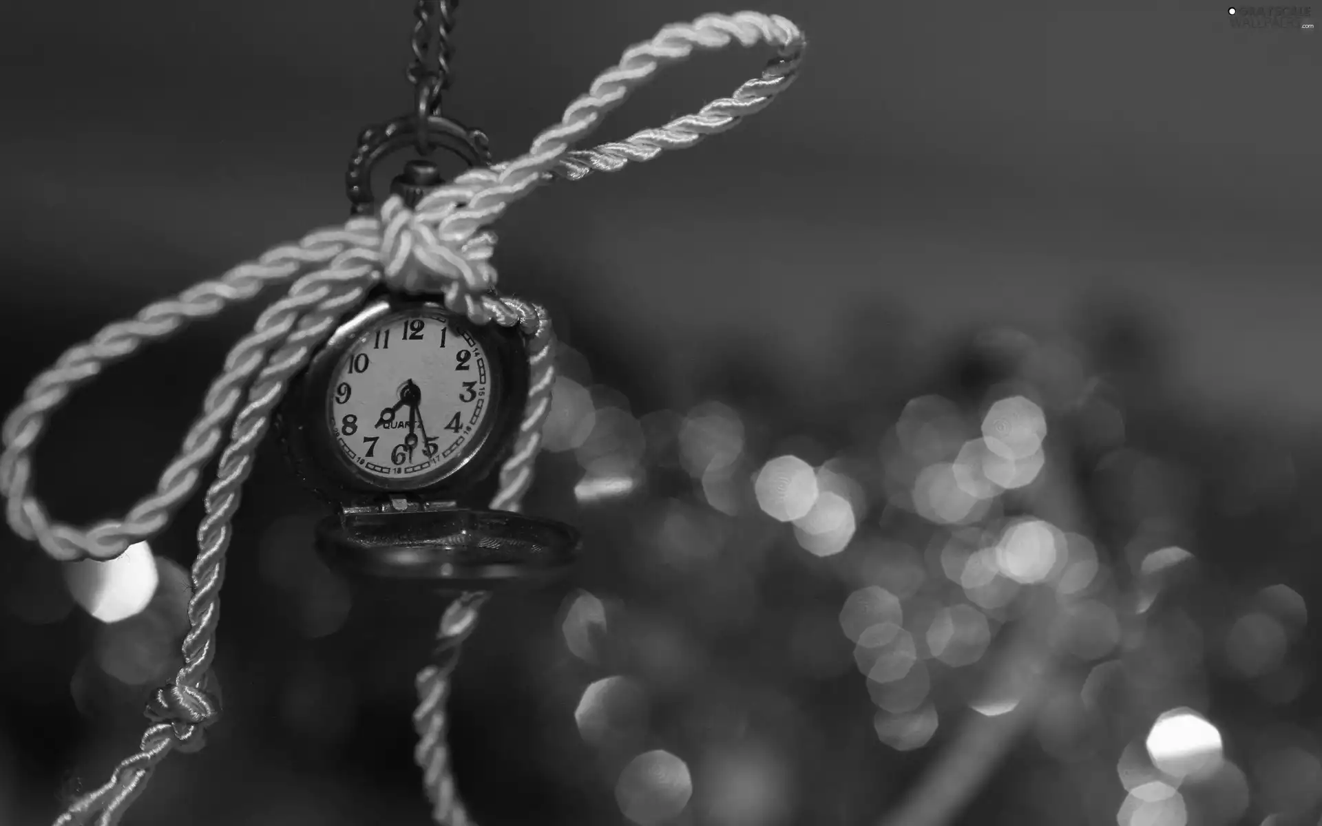Watch, twine, Bokeh, decorated