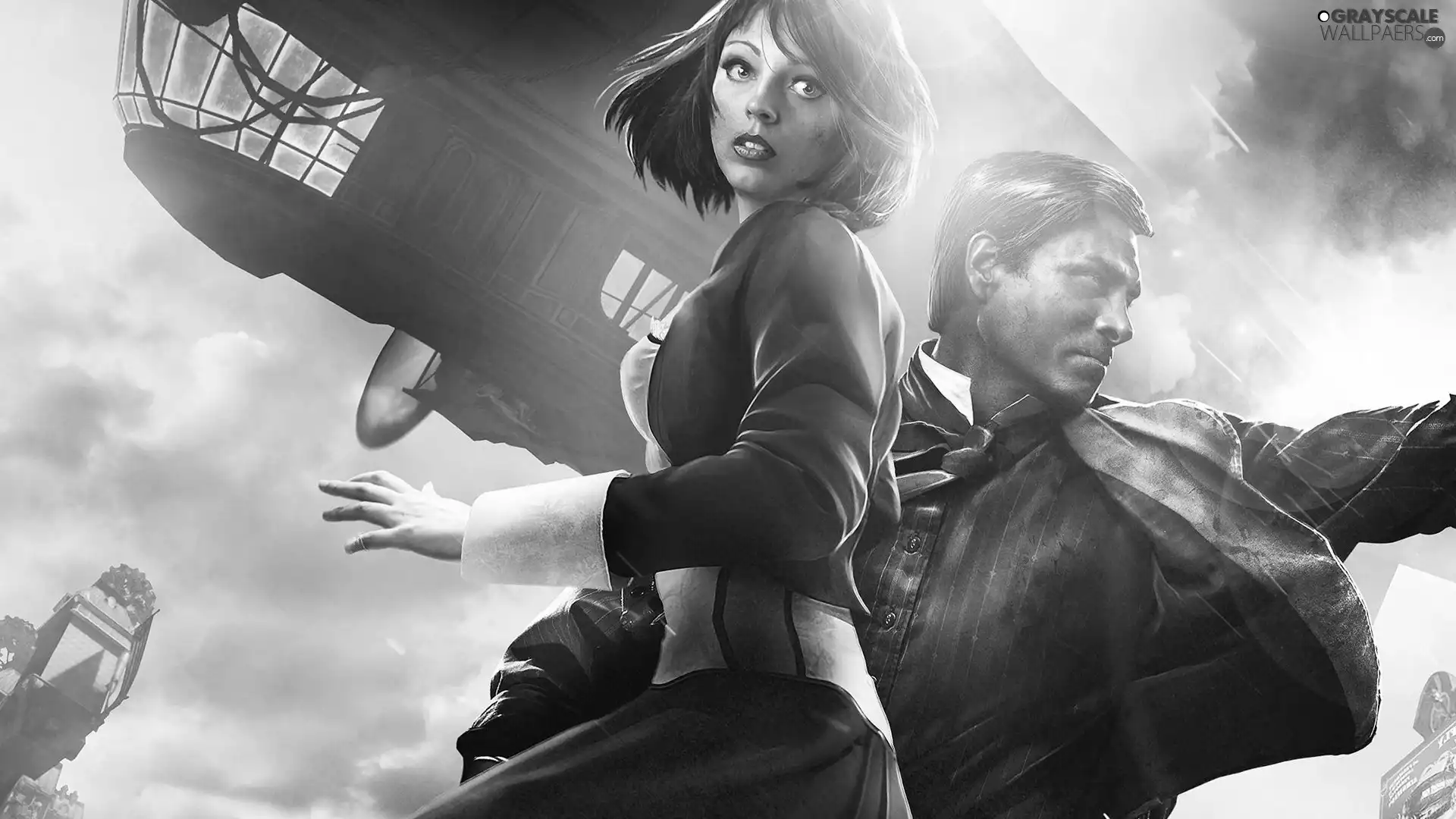 Elizabeth, Bioshock Infinite, booker