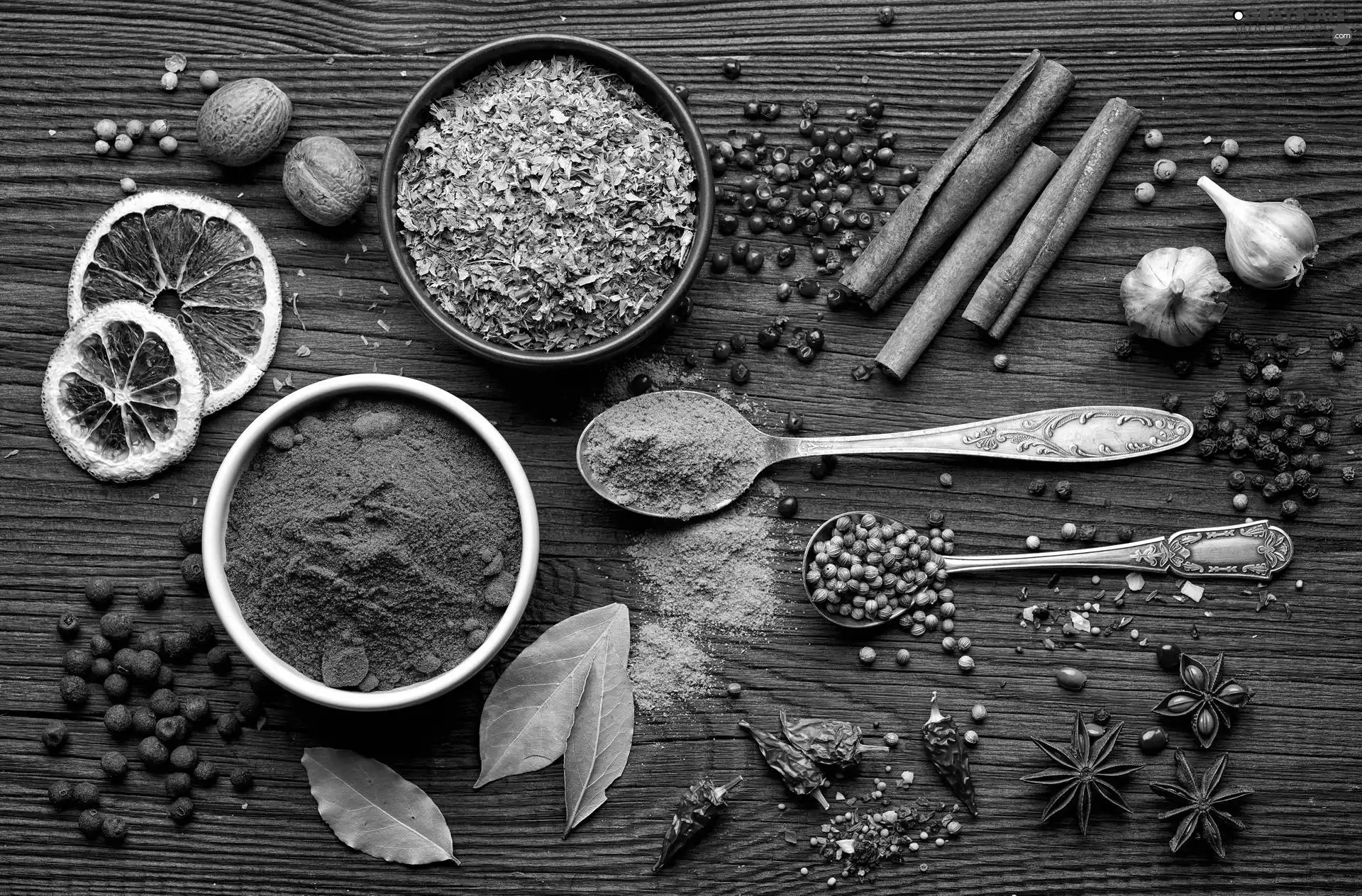 Bowls, Various, spice