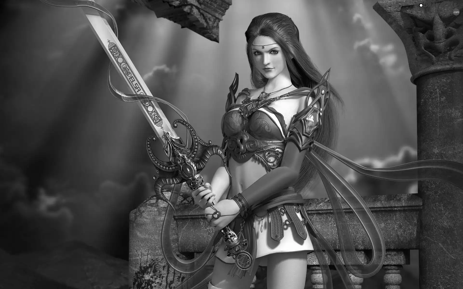 Bracelet, Armor, sword