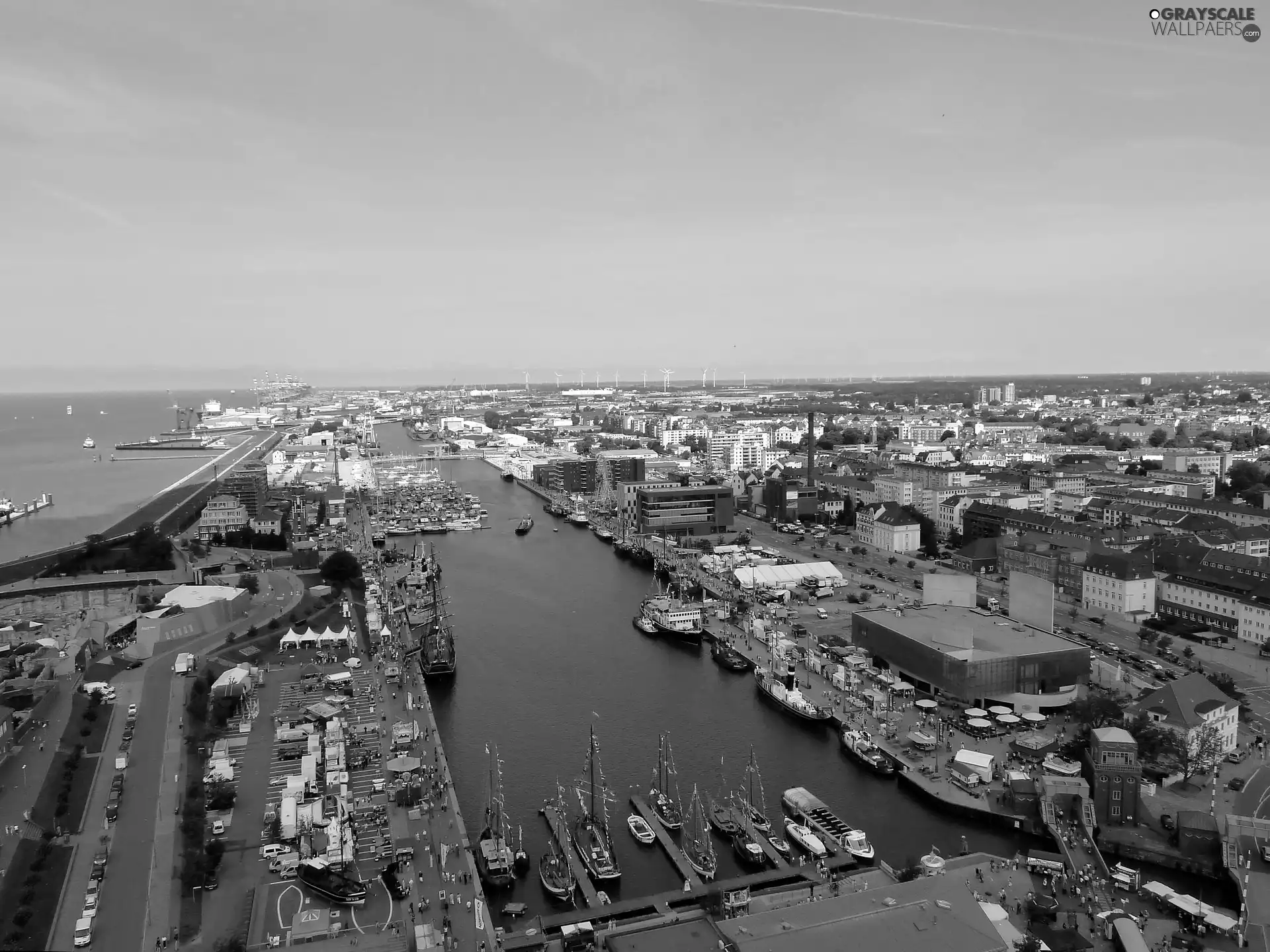 Bremerhaven, panorama, town