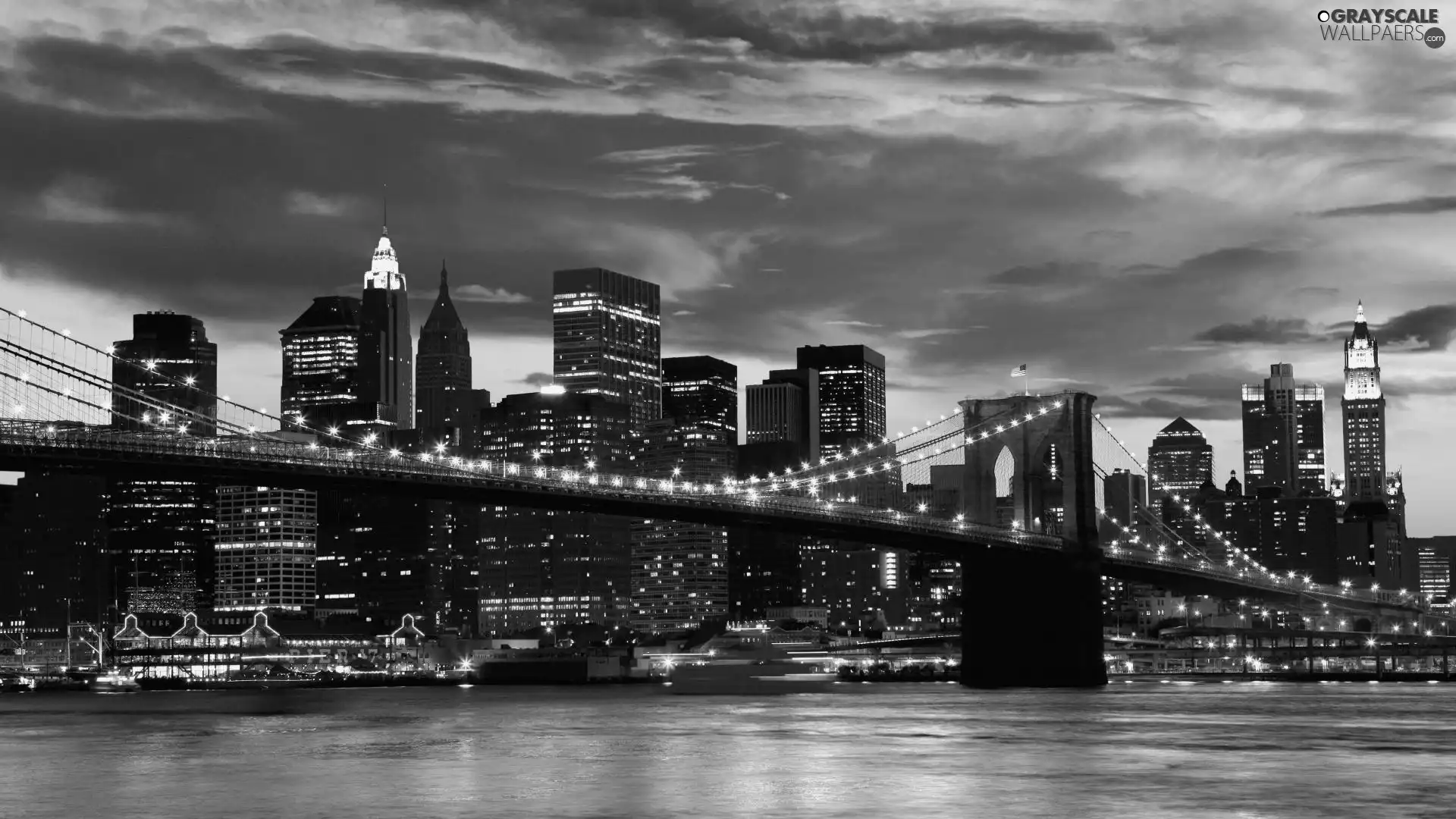 Brooklyn Bridge, skyscraper
