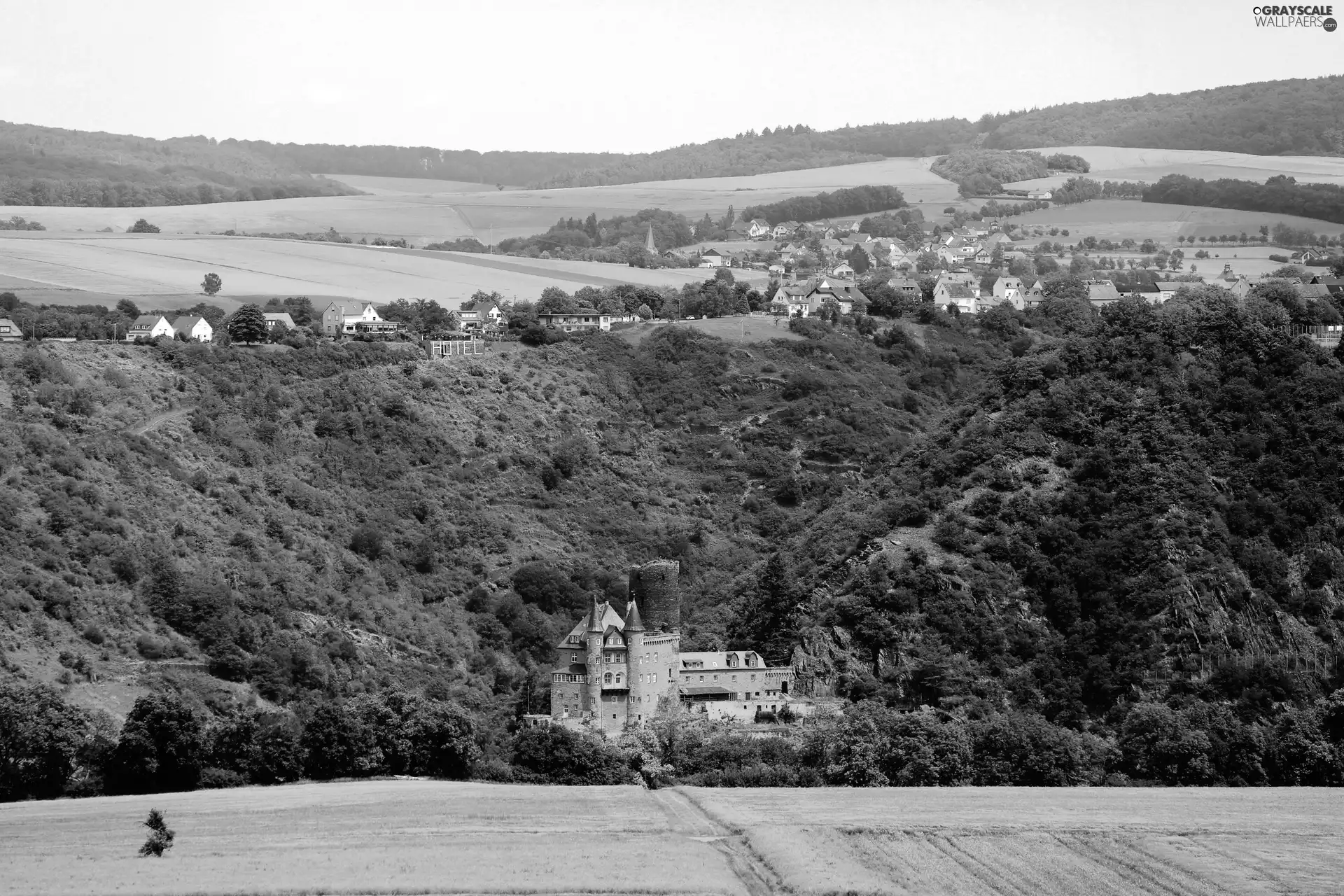 Germany, Castle, Burg Katz