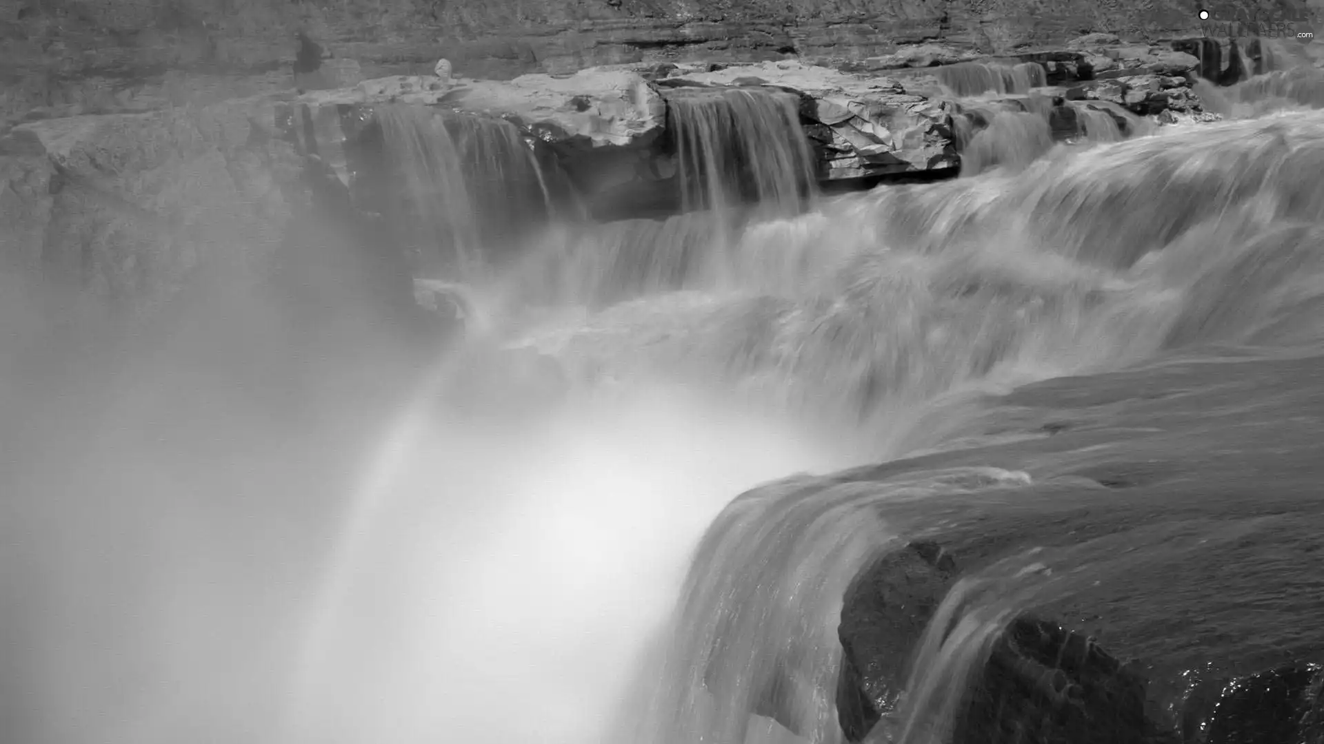 waterfall, Great Rainbows, by