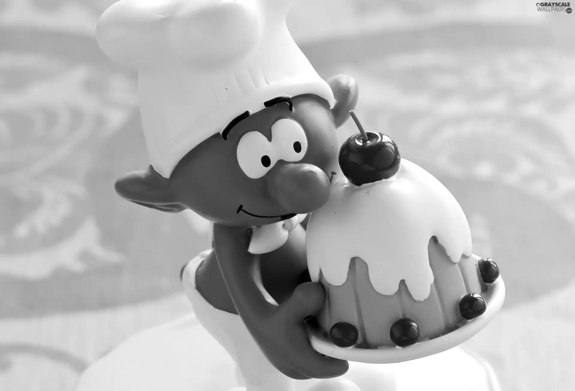 Cake, Smurf, gourmand