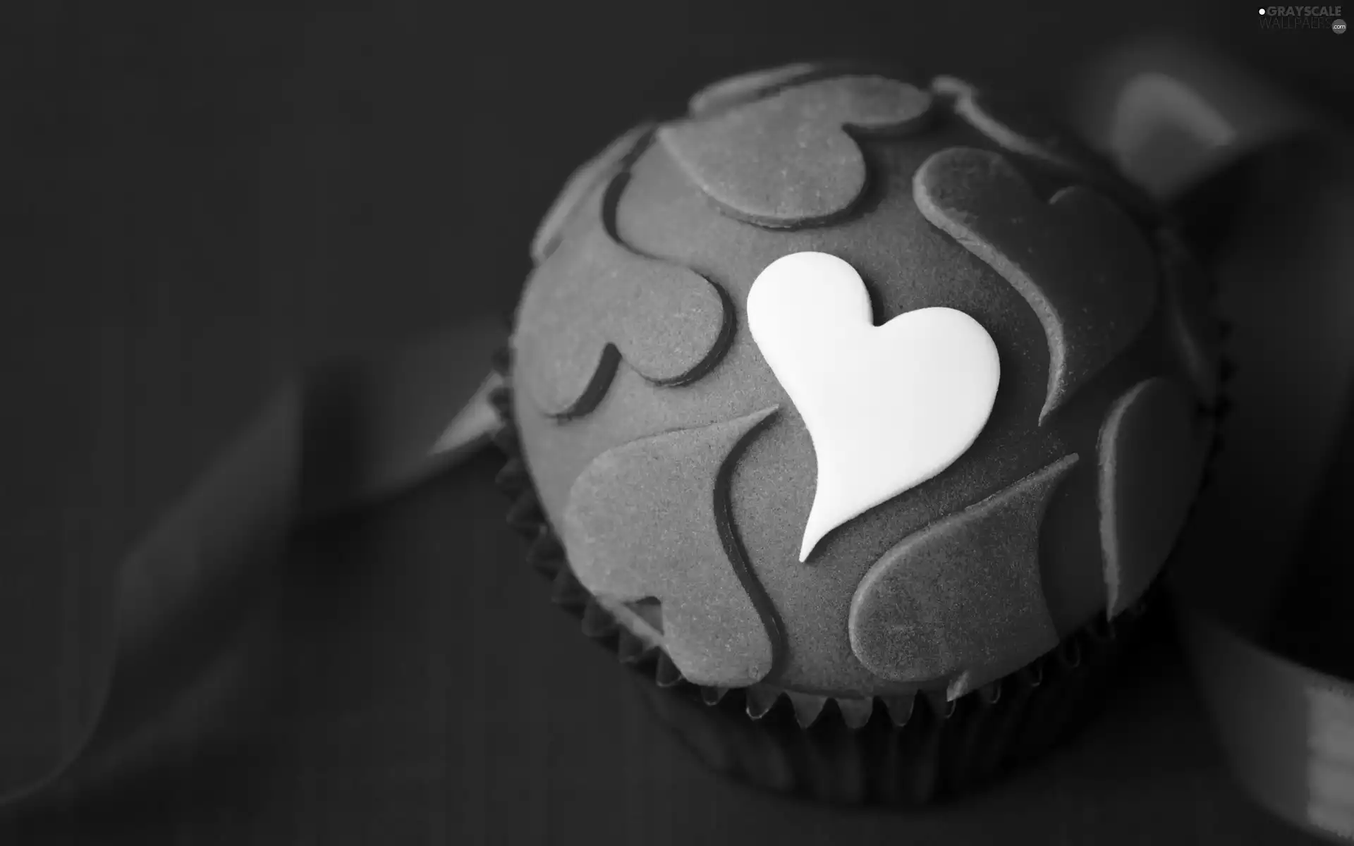 hearts, cake