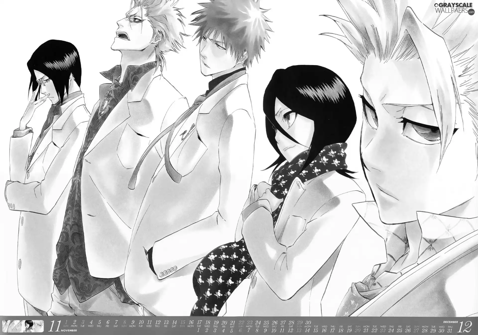 bleach, Calendar