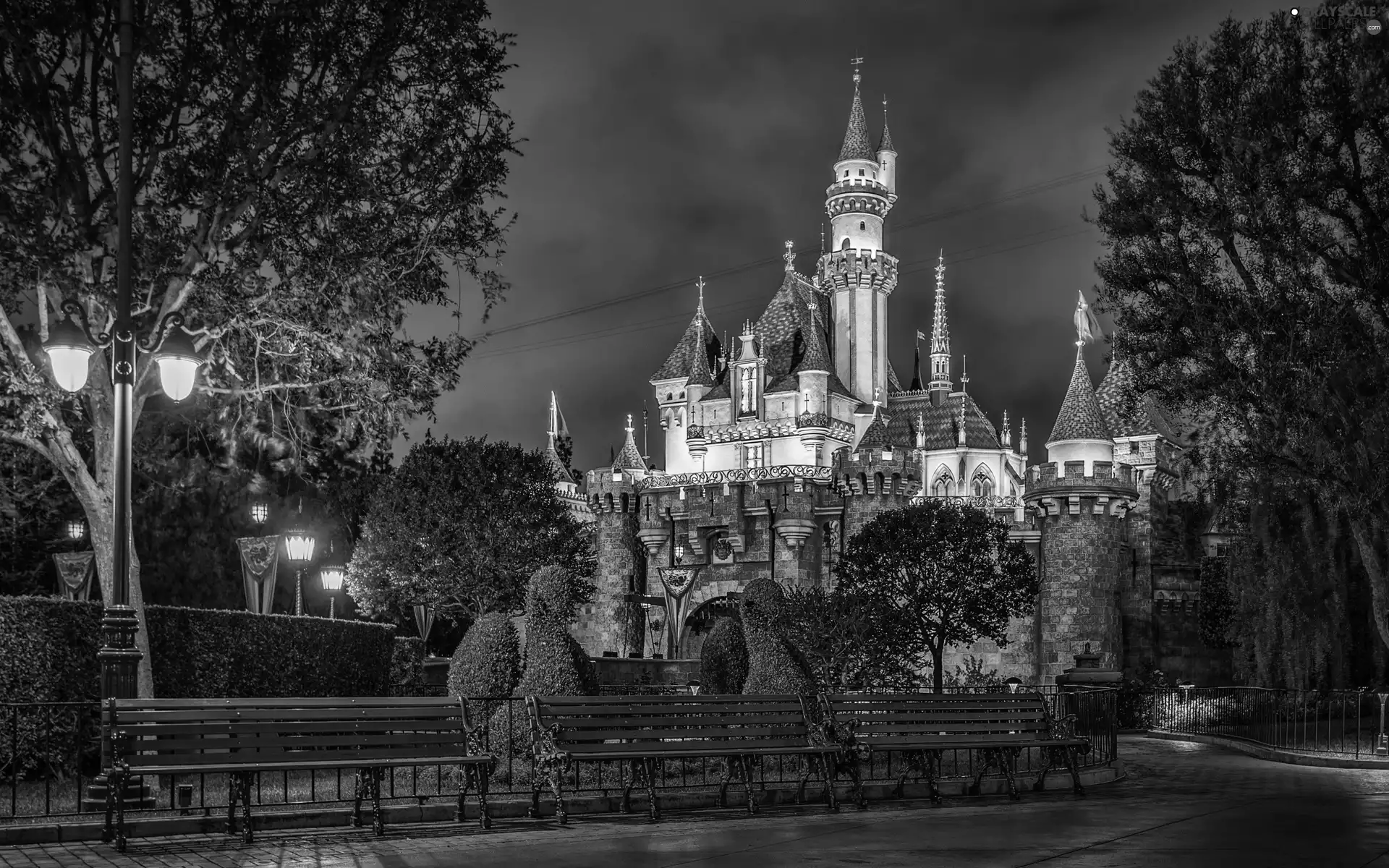 California, Castle, Disneyland