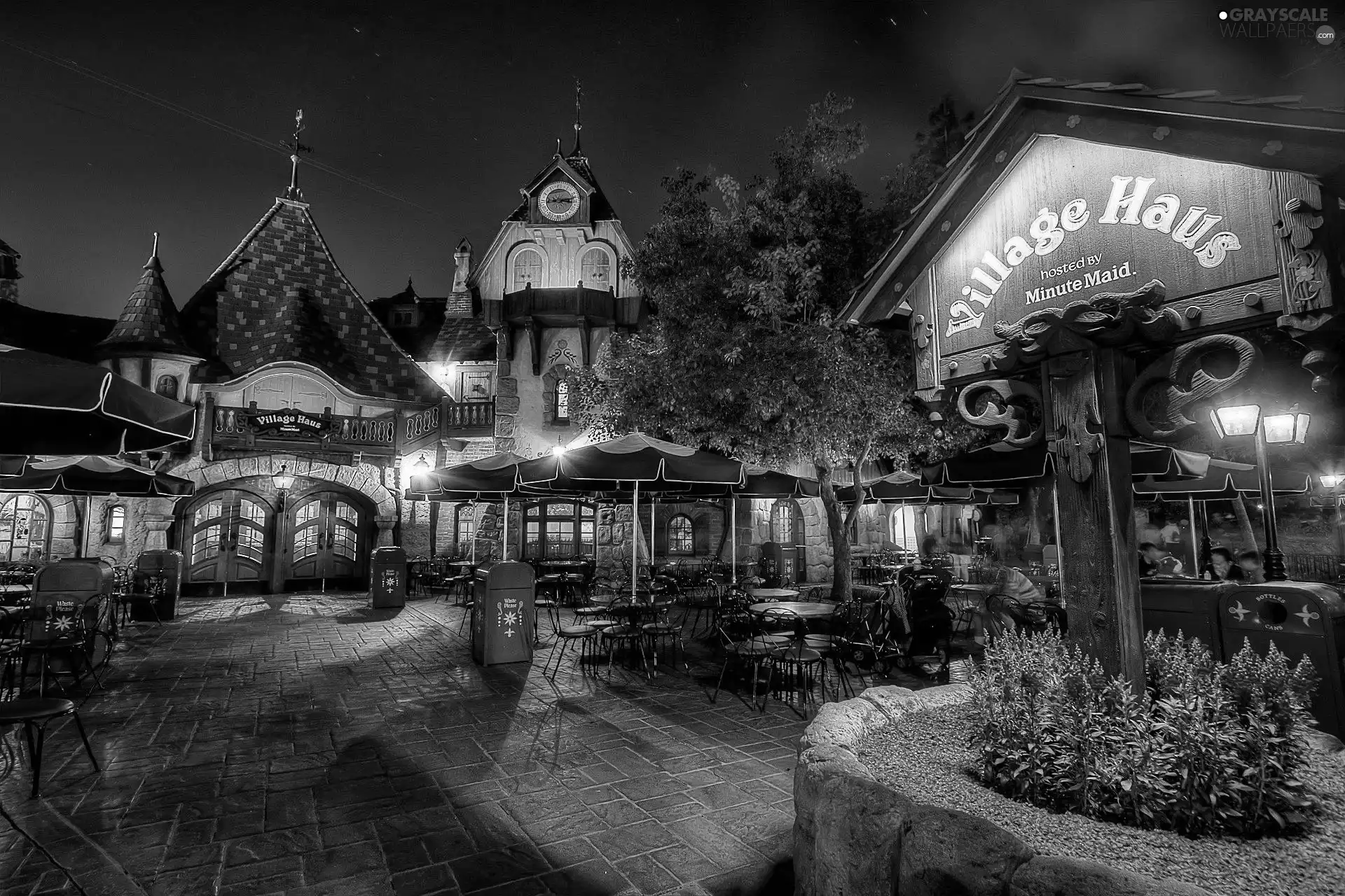 Town, Disneyland, California, Restaurant