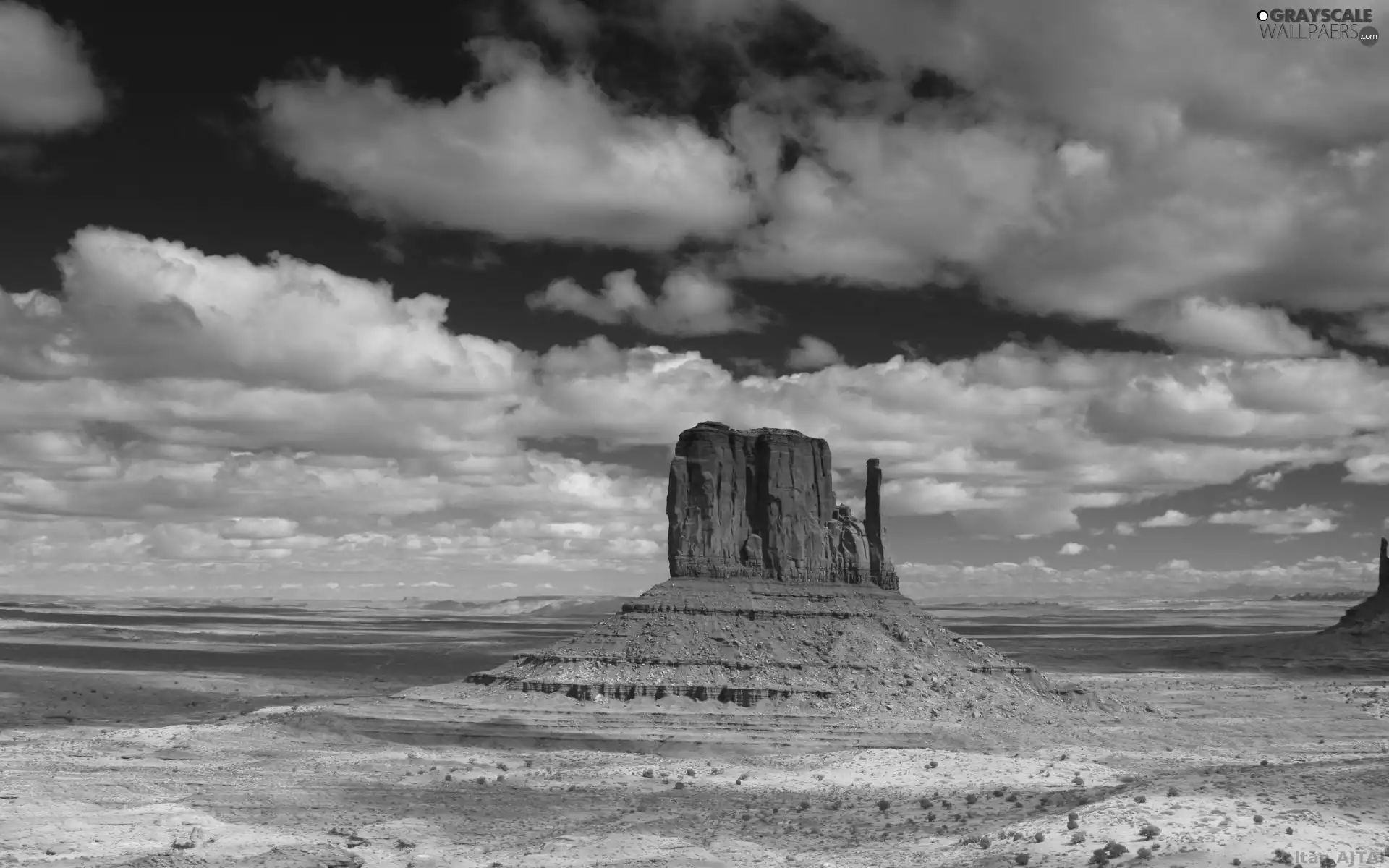 canyon, Sky, clouds