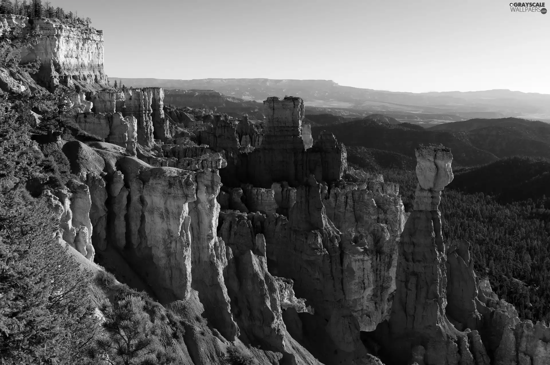 canyon, Mountains, rocks