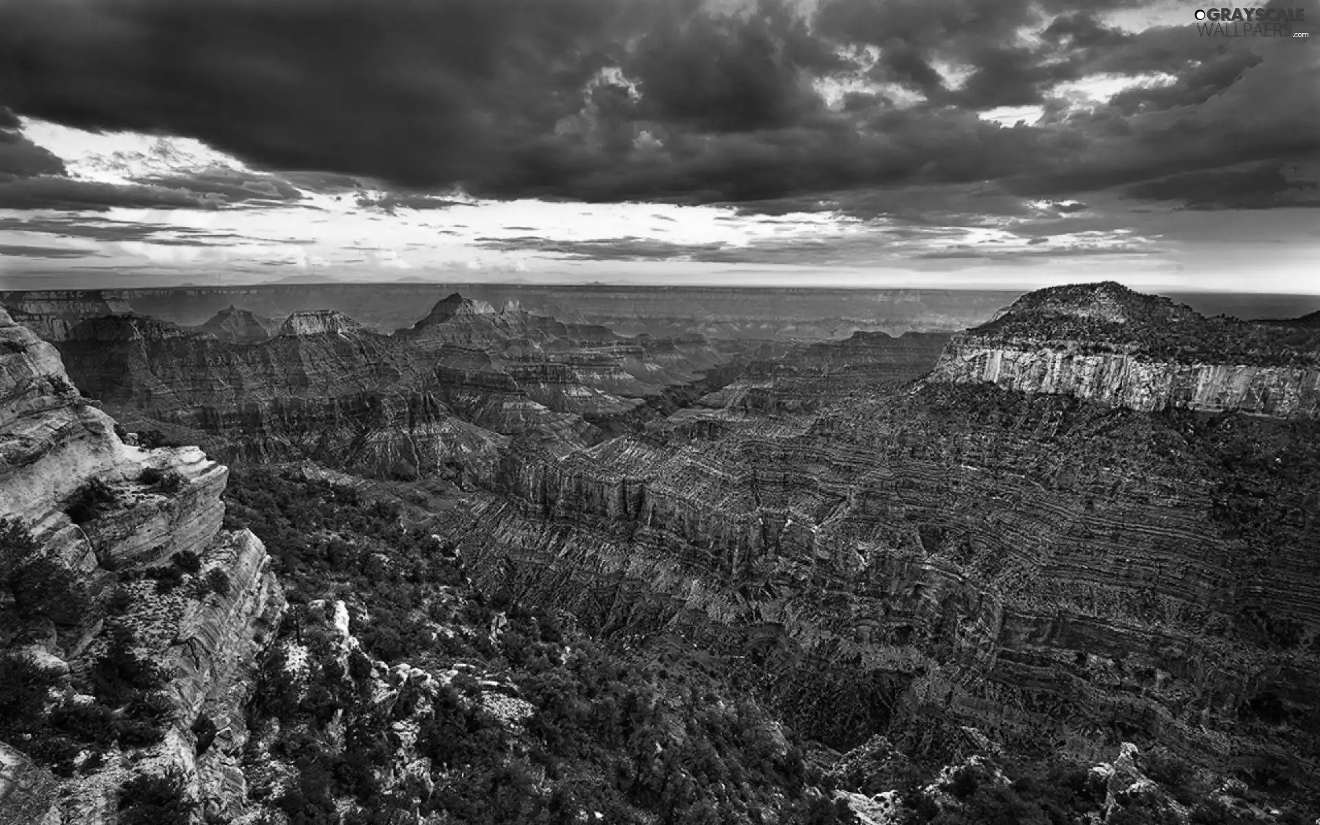 canyon, west, sun