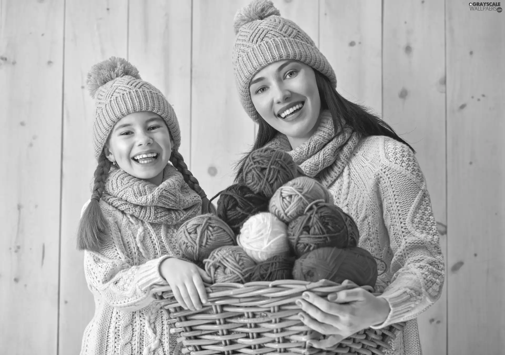 Threads, caps, girl, basket, Women