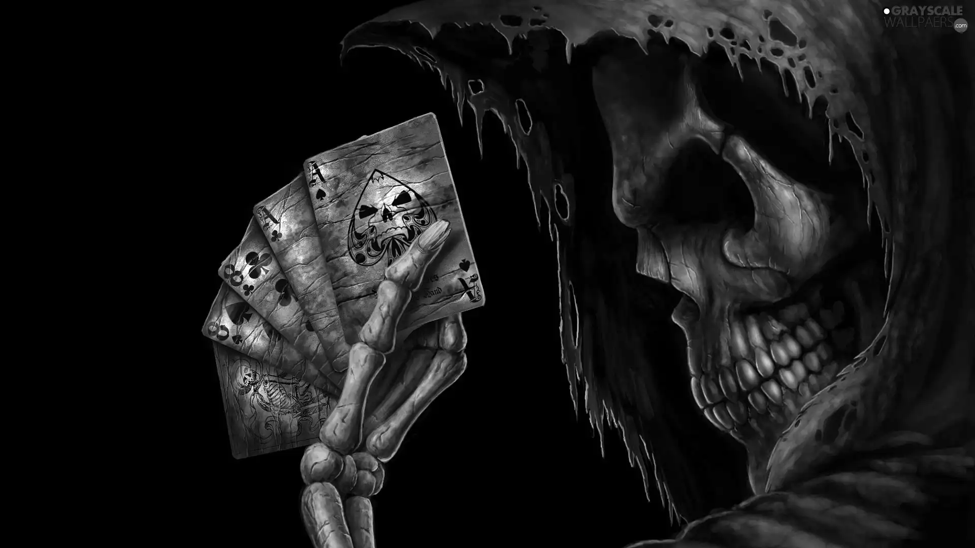 skeleton, Cards