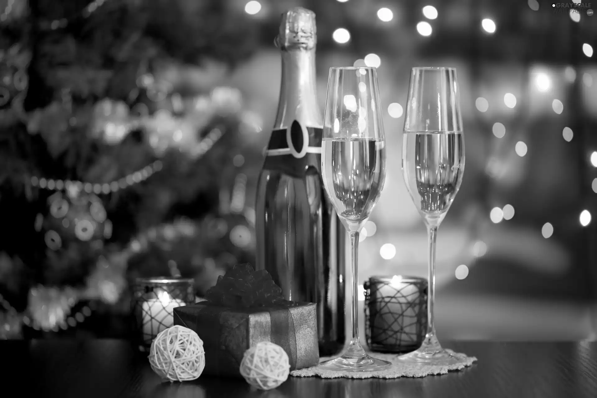 Champagne, New Year