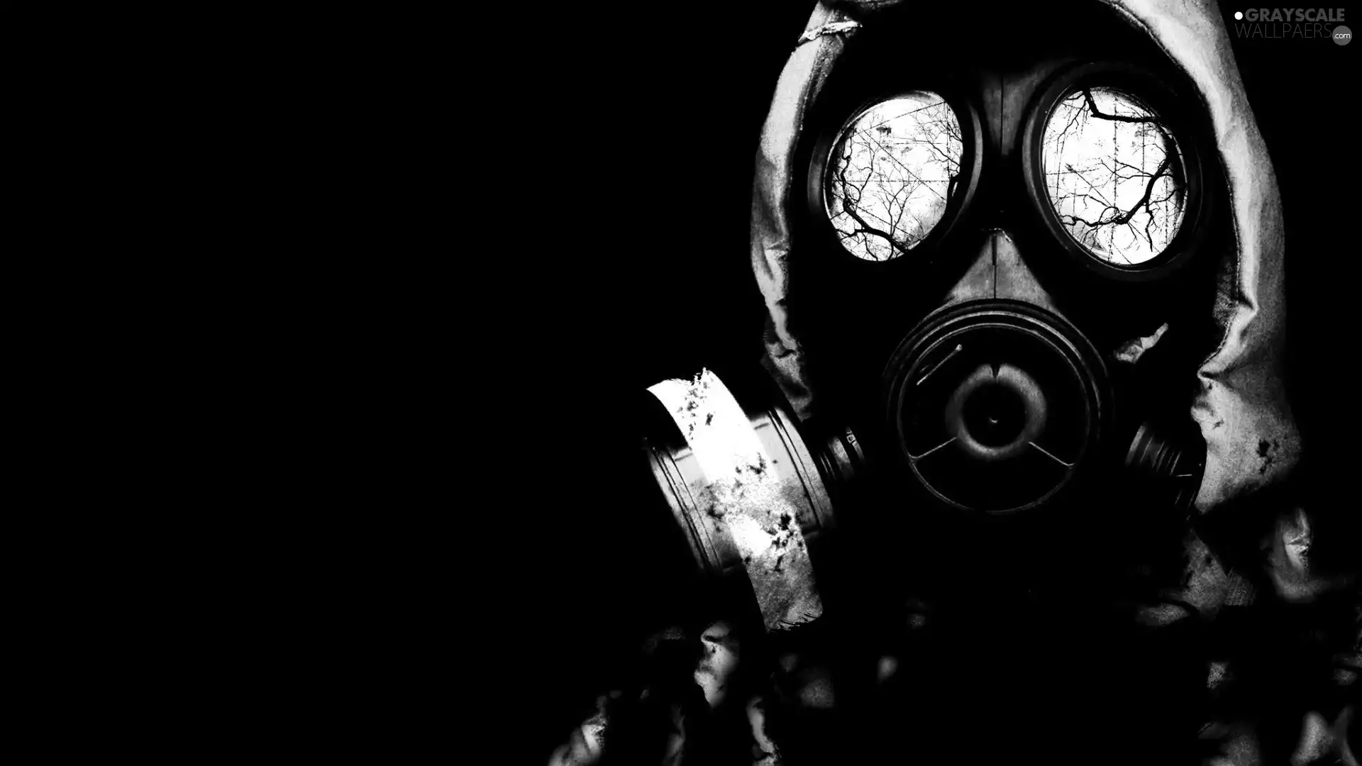 Chernobyl, overalls, dark, branch pics, Human