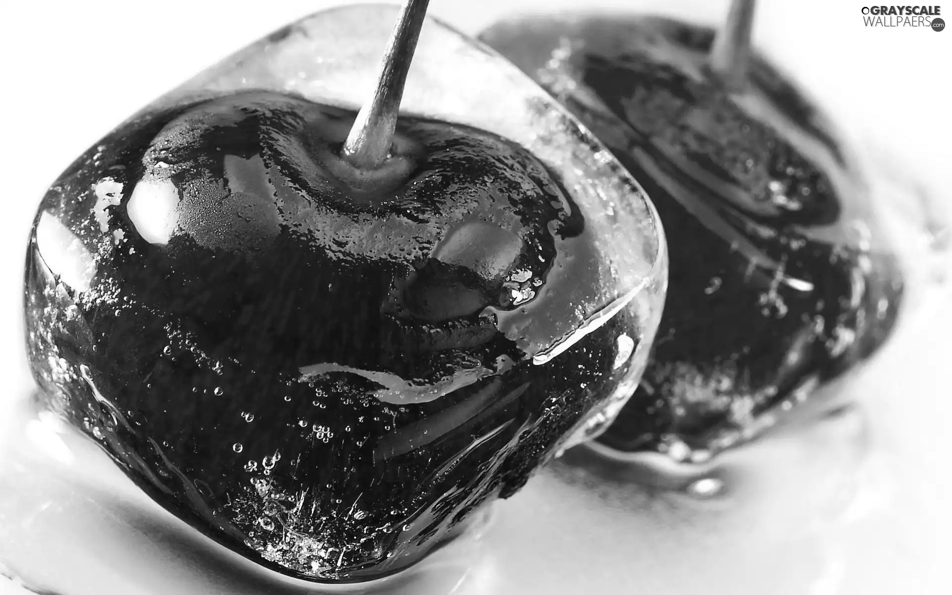 cherries, Two, frozen