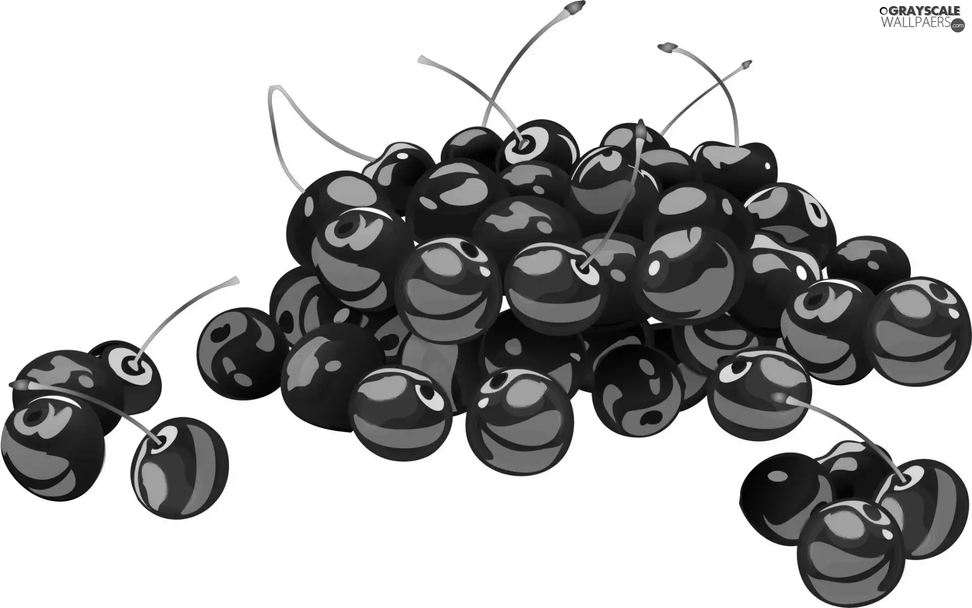 Fruits, cherries