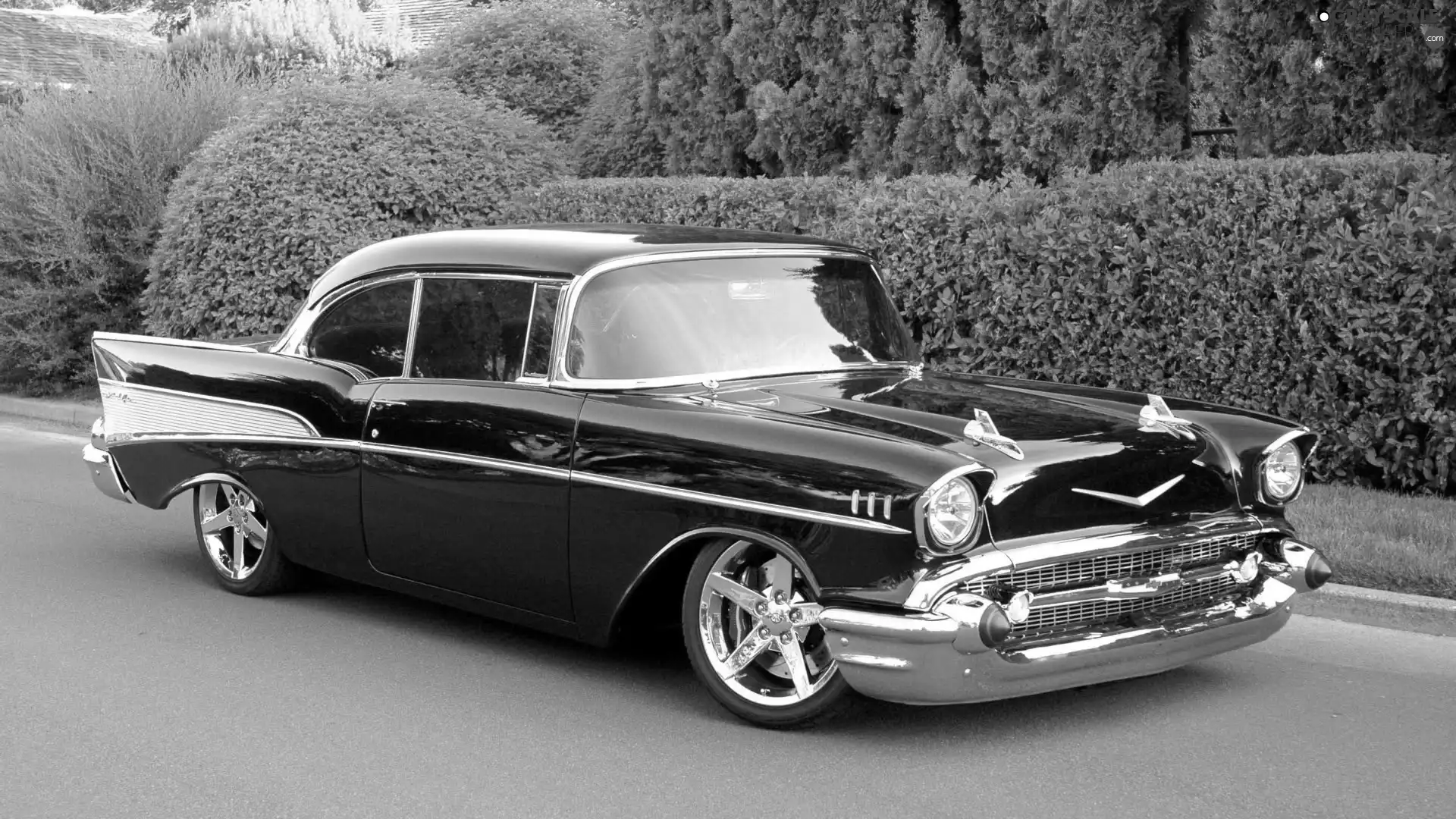 classic, Black, Chevrolet BelAir