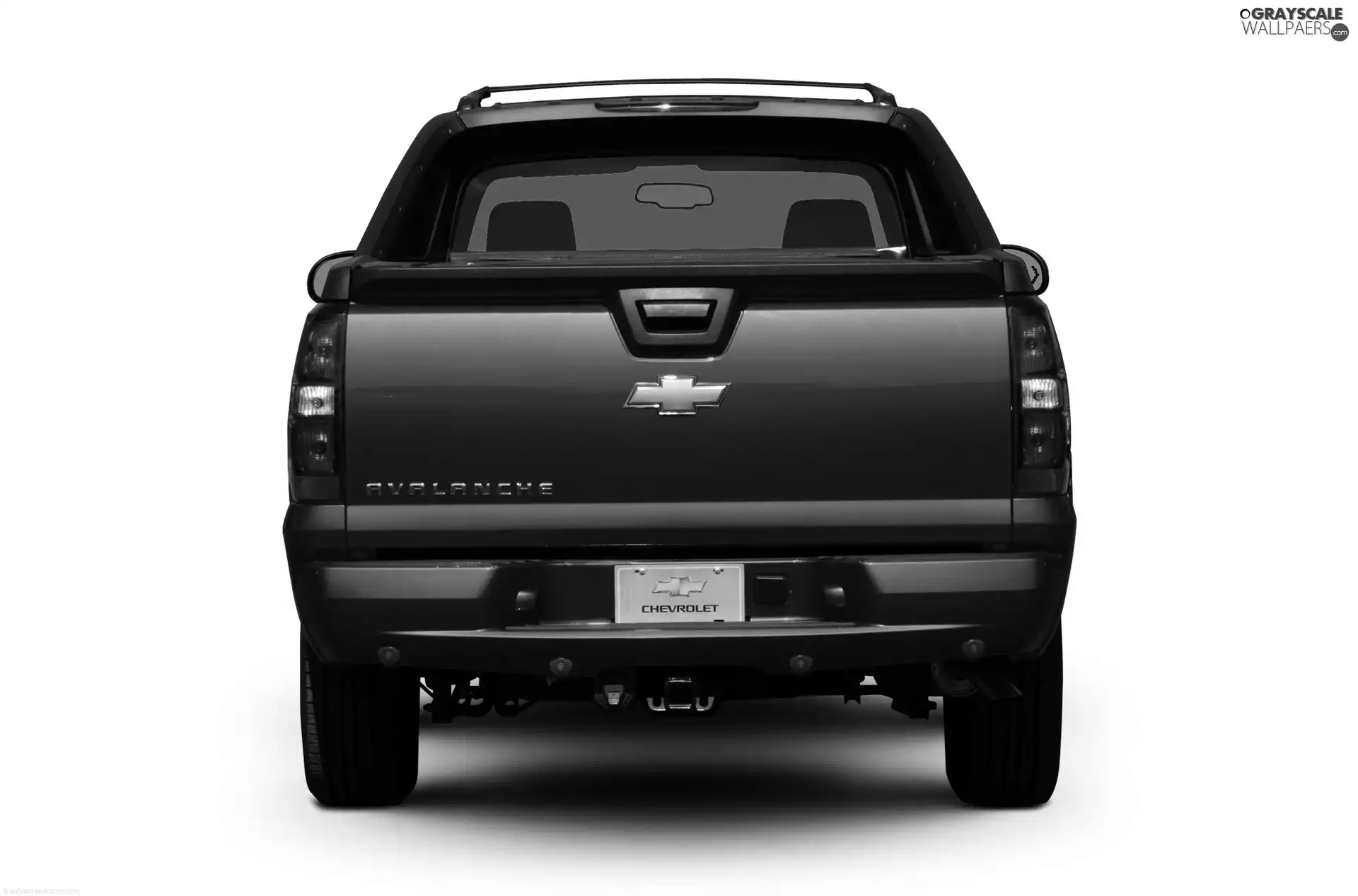 stamp, Back, Chevrolet Avalanche