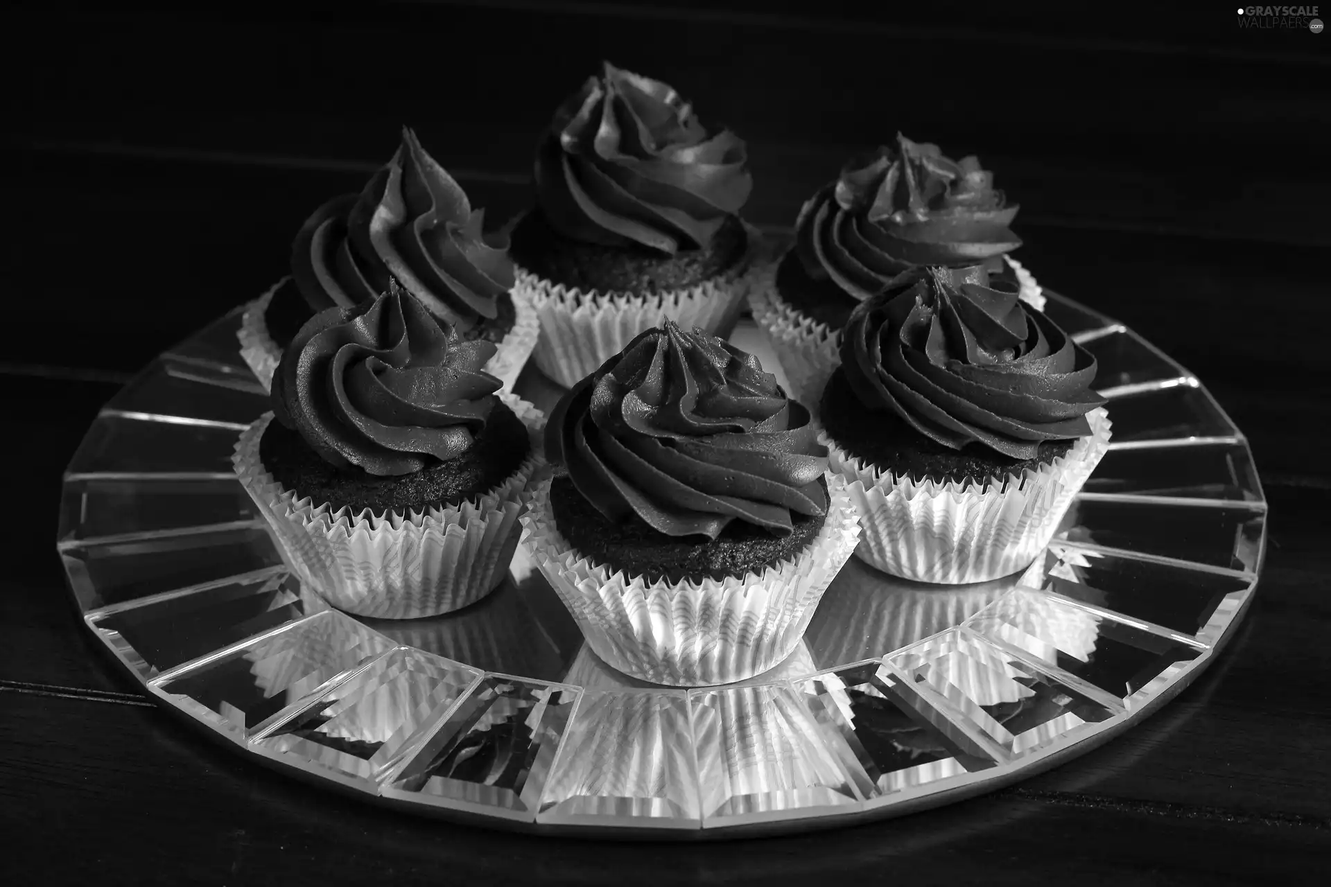 chocolate, Muffins, cream